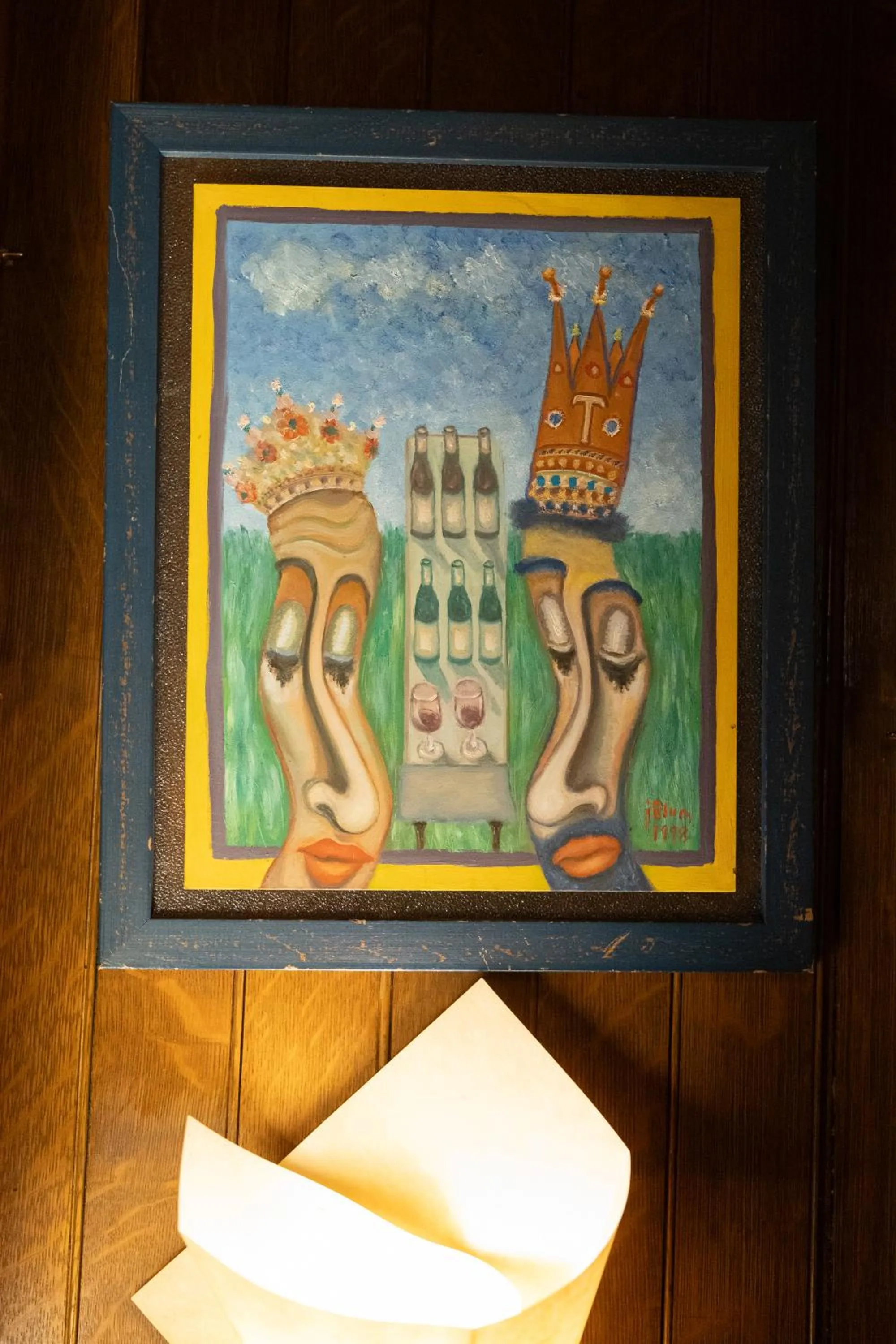 Decorative detail in Hotel Tabard Inn