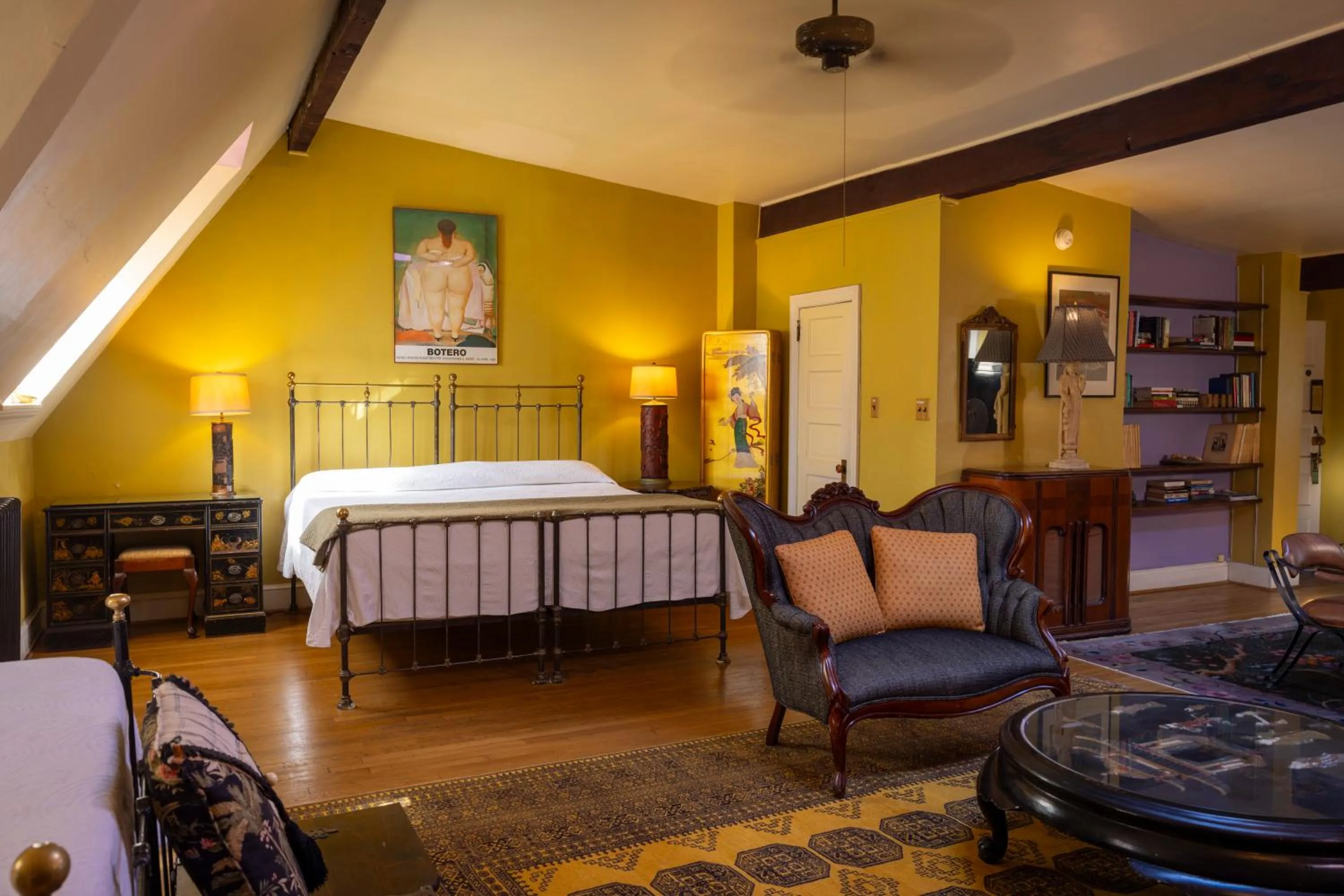 Bedroom, Bed in Hotel Tabard Inn