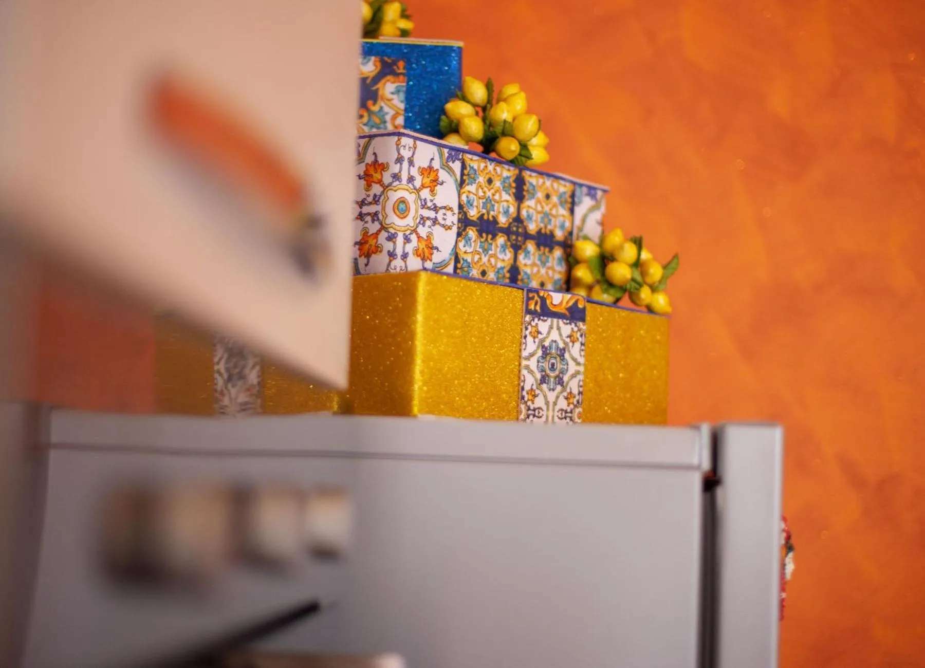 Kitchen or kitchenette in La Trinacria