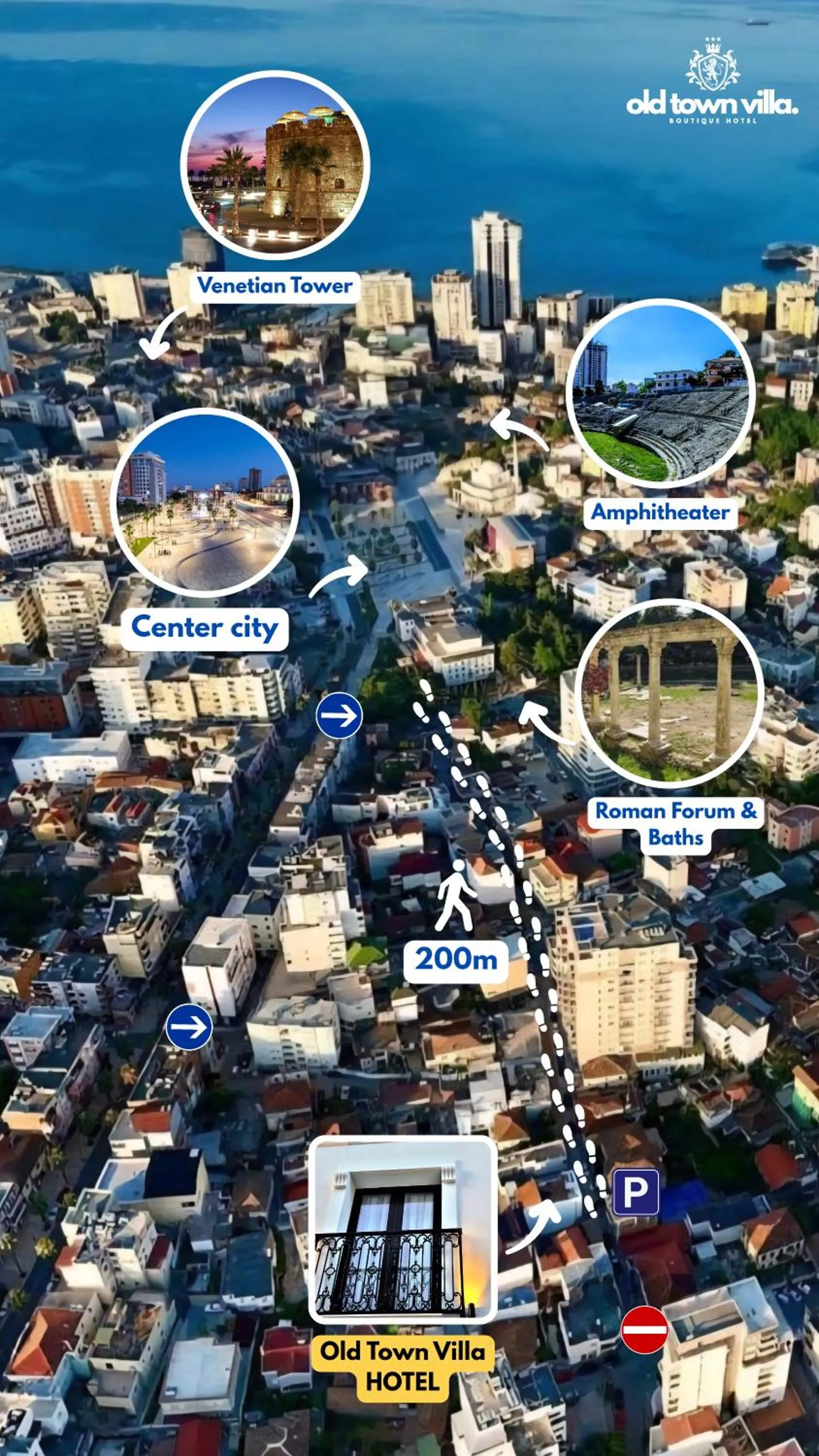 Nearby landmark in Old Town Villa