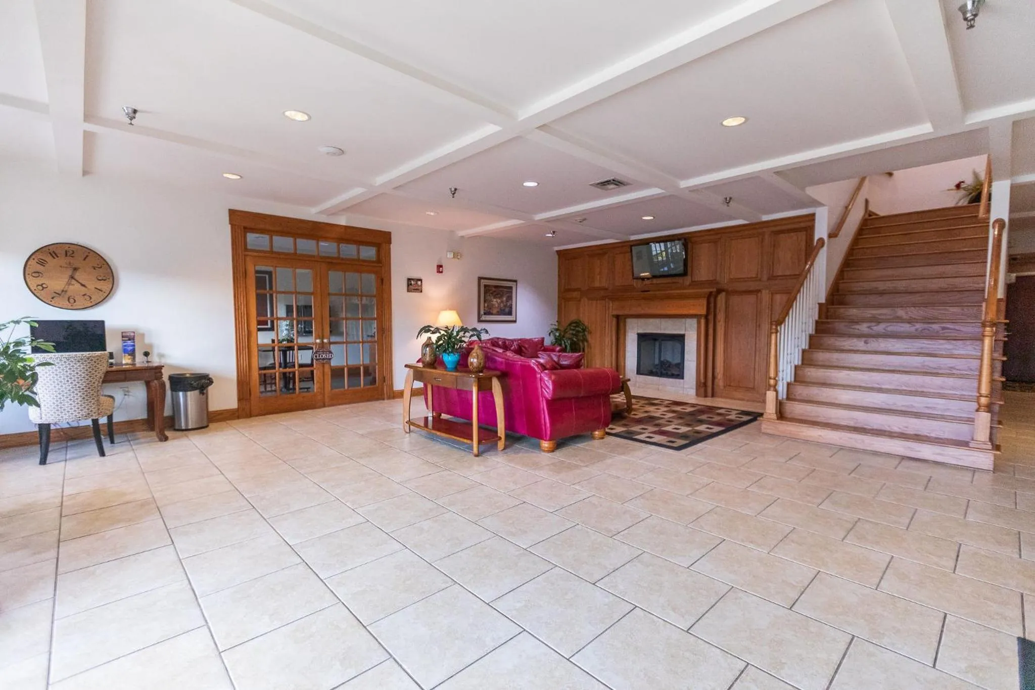 Lobby or reception in Grand Hotel