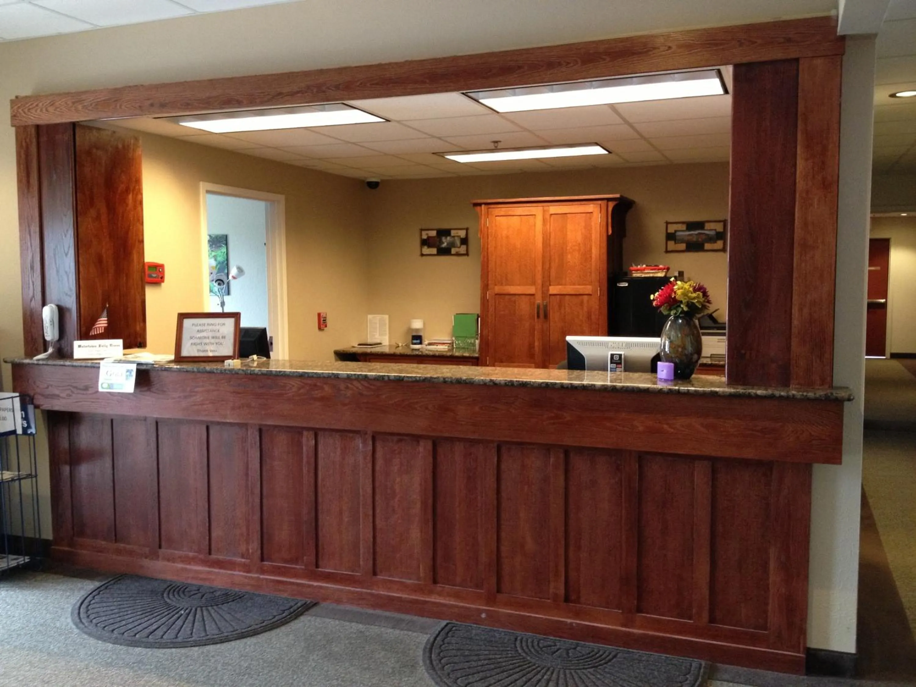 Lobby or reception in Pleasant Night Inn- carthage NY