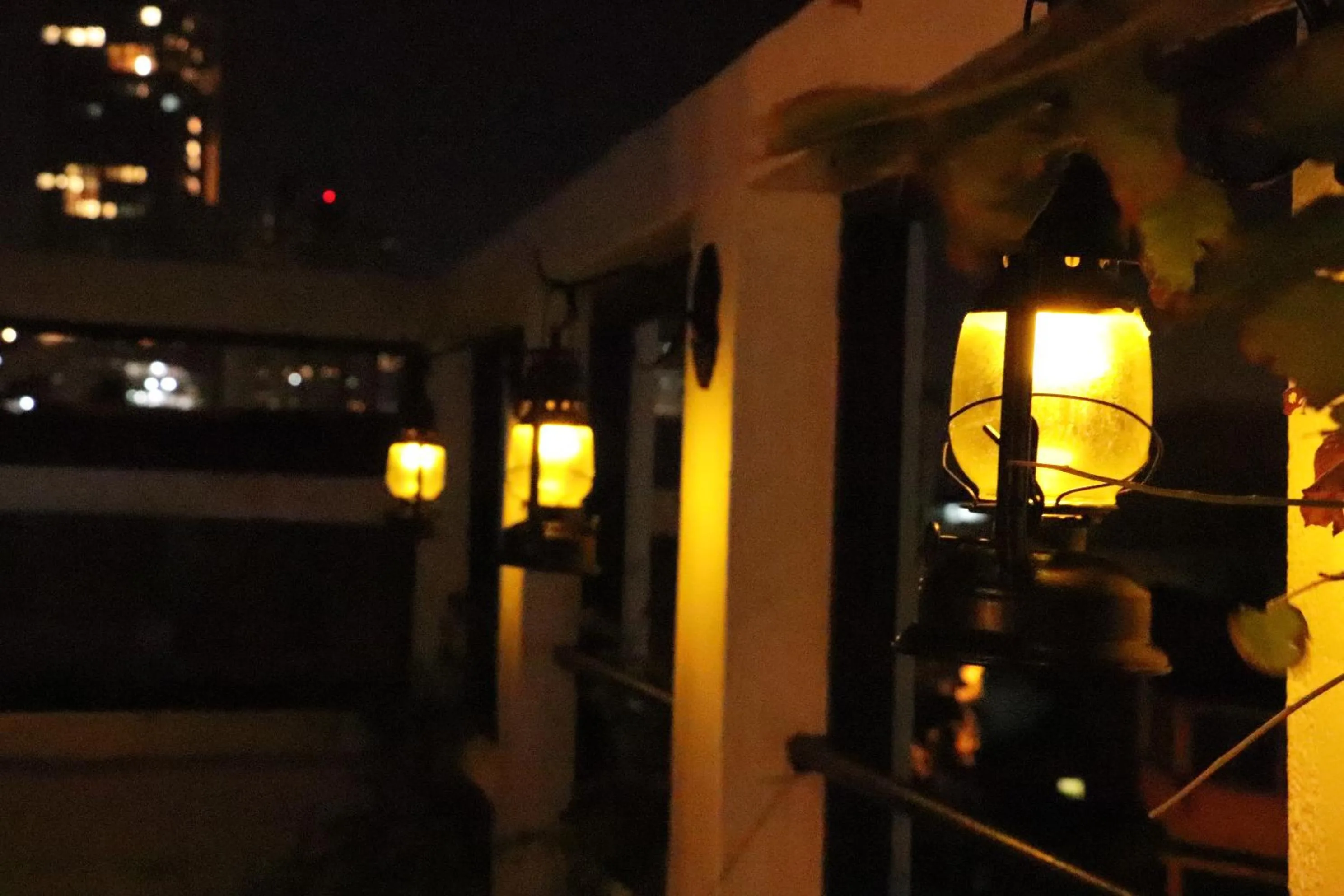 Balcony/Terrace in Miracle Colombo City Hostel