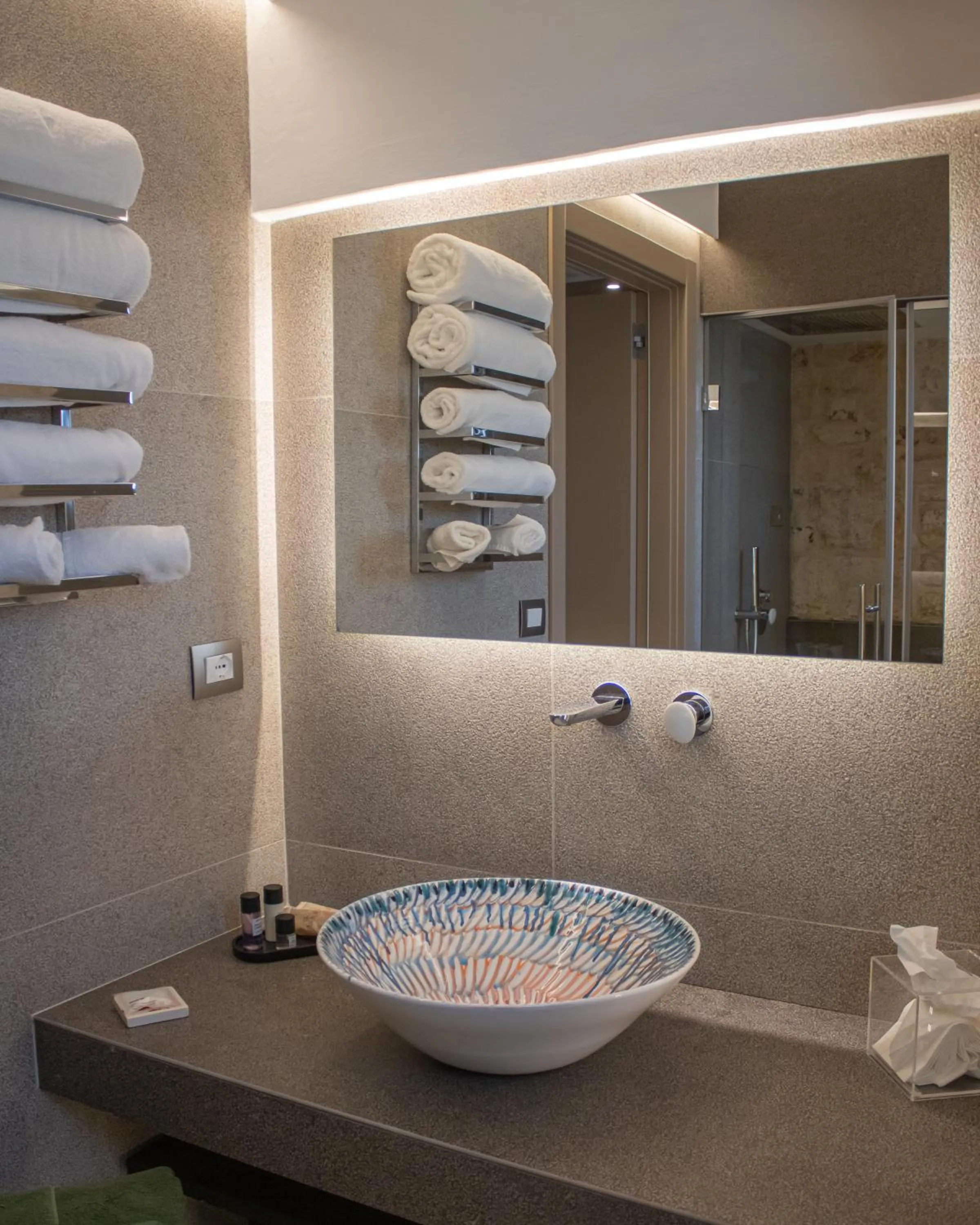 Shower in Villa Ada-Trulli Puglia