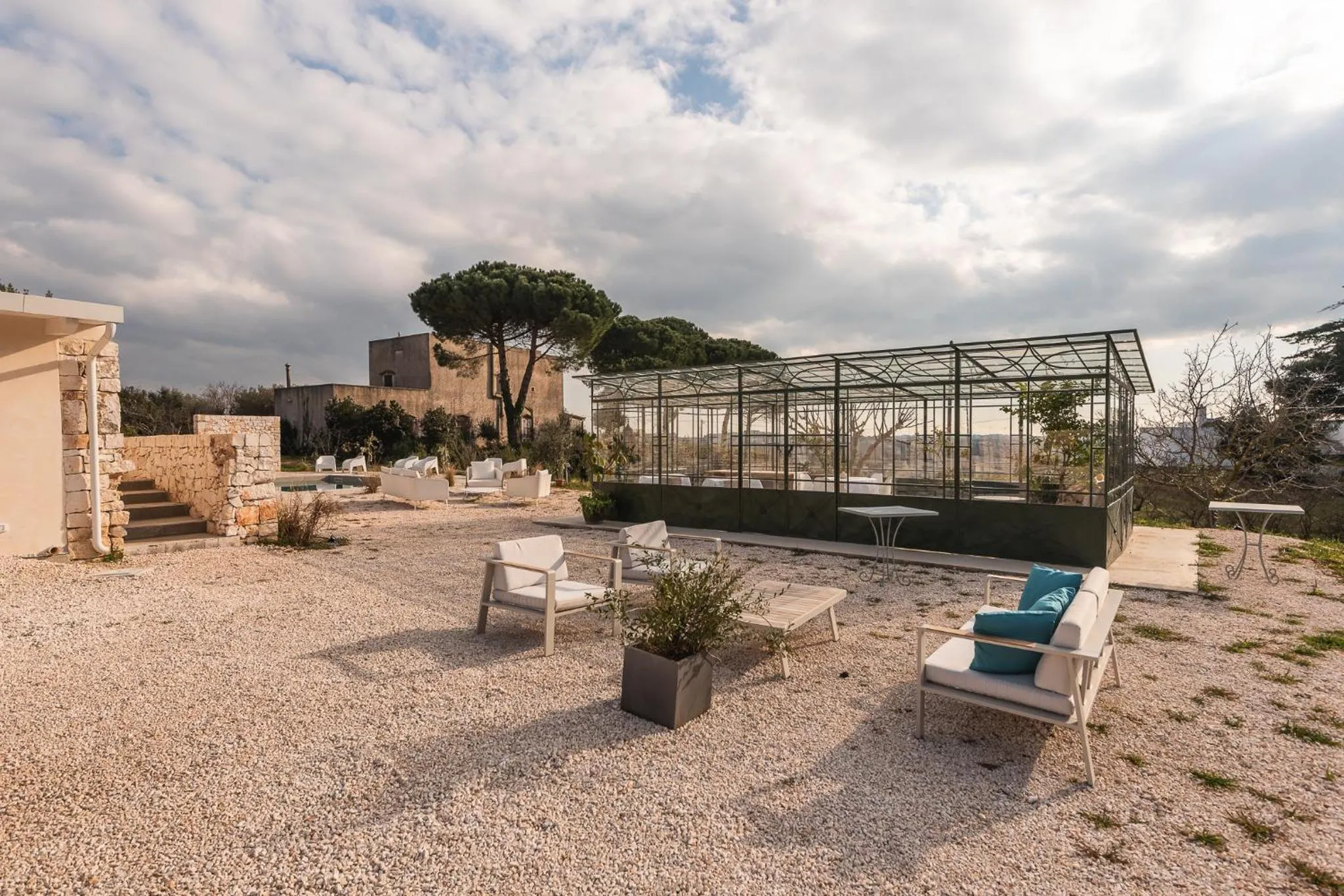 Communal lounge/ TV room in Villa Ada-Trulli Puglia