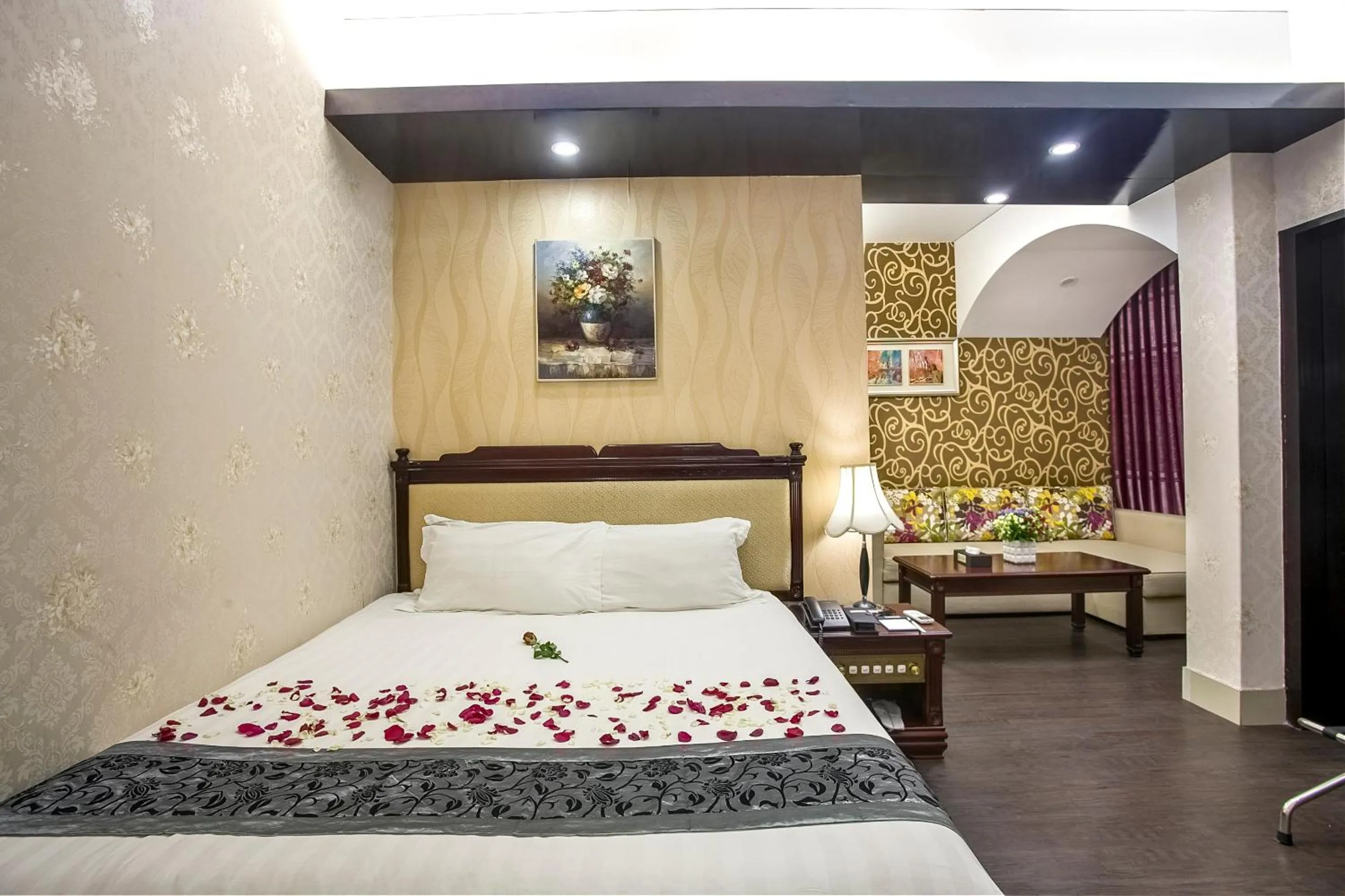 Bed in Hotel Highgarden