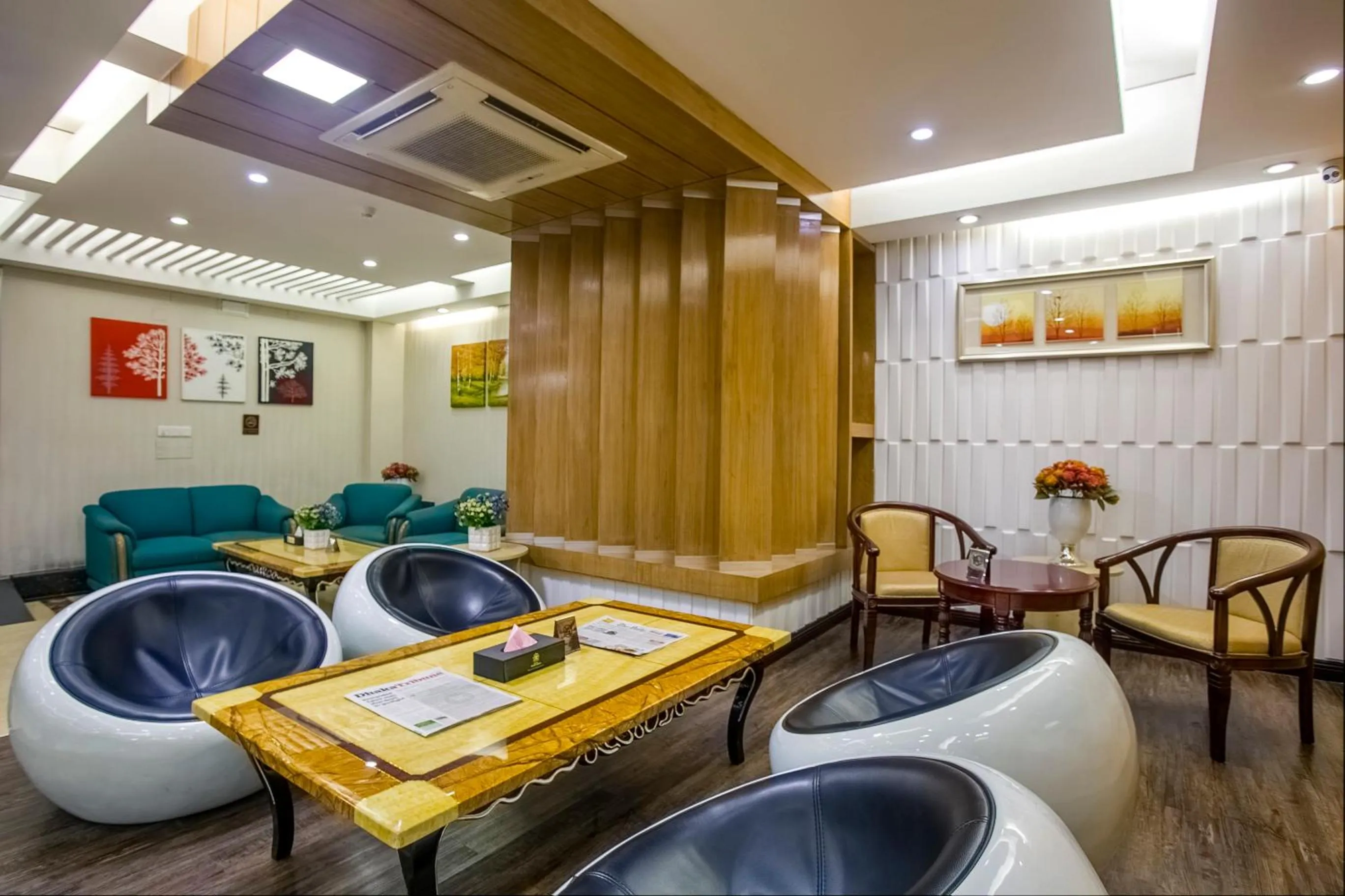 Living room in Hotel Highgarden