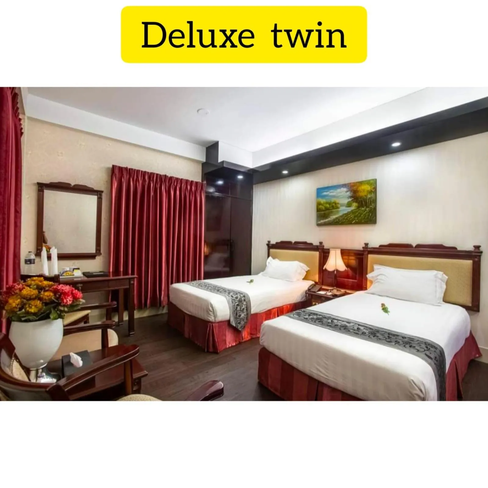 Bed in Hotel Highgarden