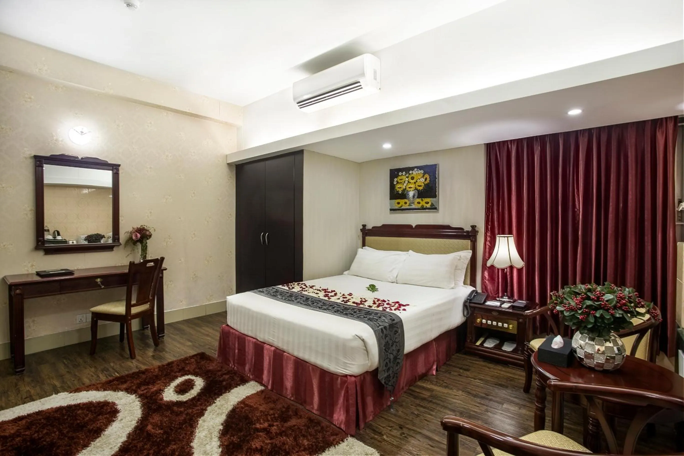 Bed in Hotel Highgarden