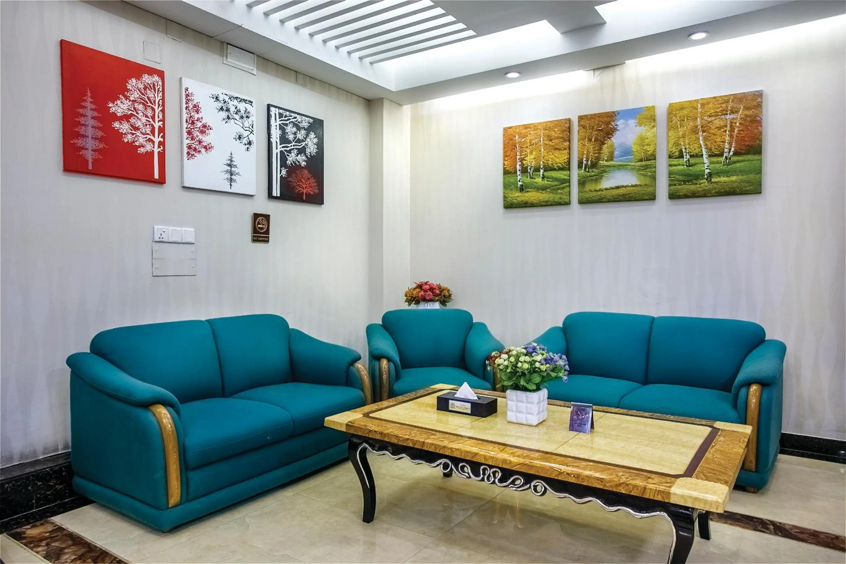 Living room in Hotel Highgarden