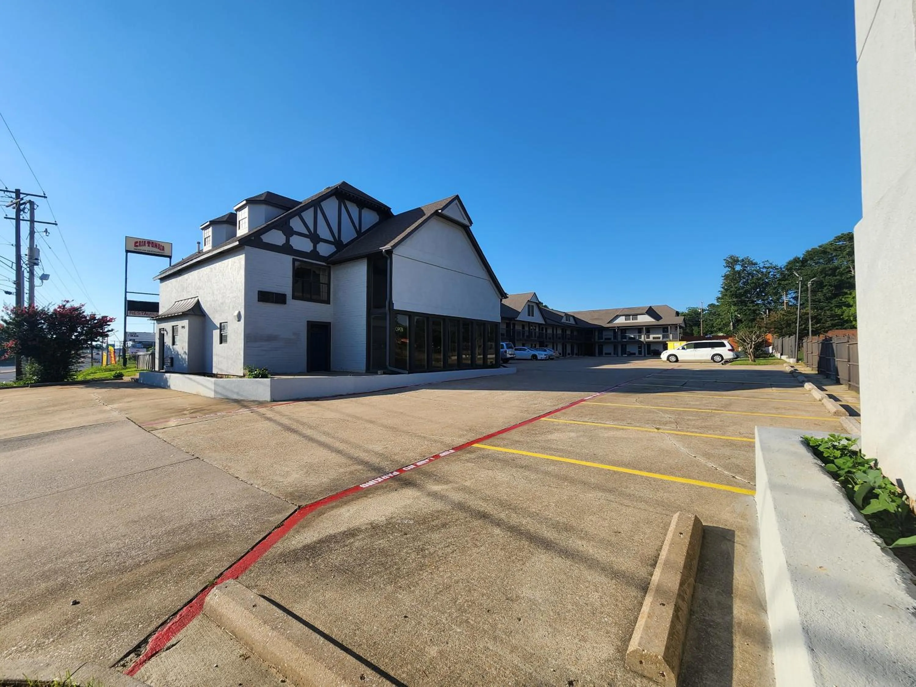 Property building in Americas Best Value Inn Longview