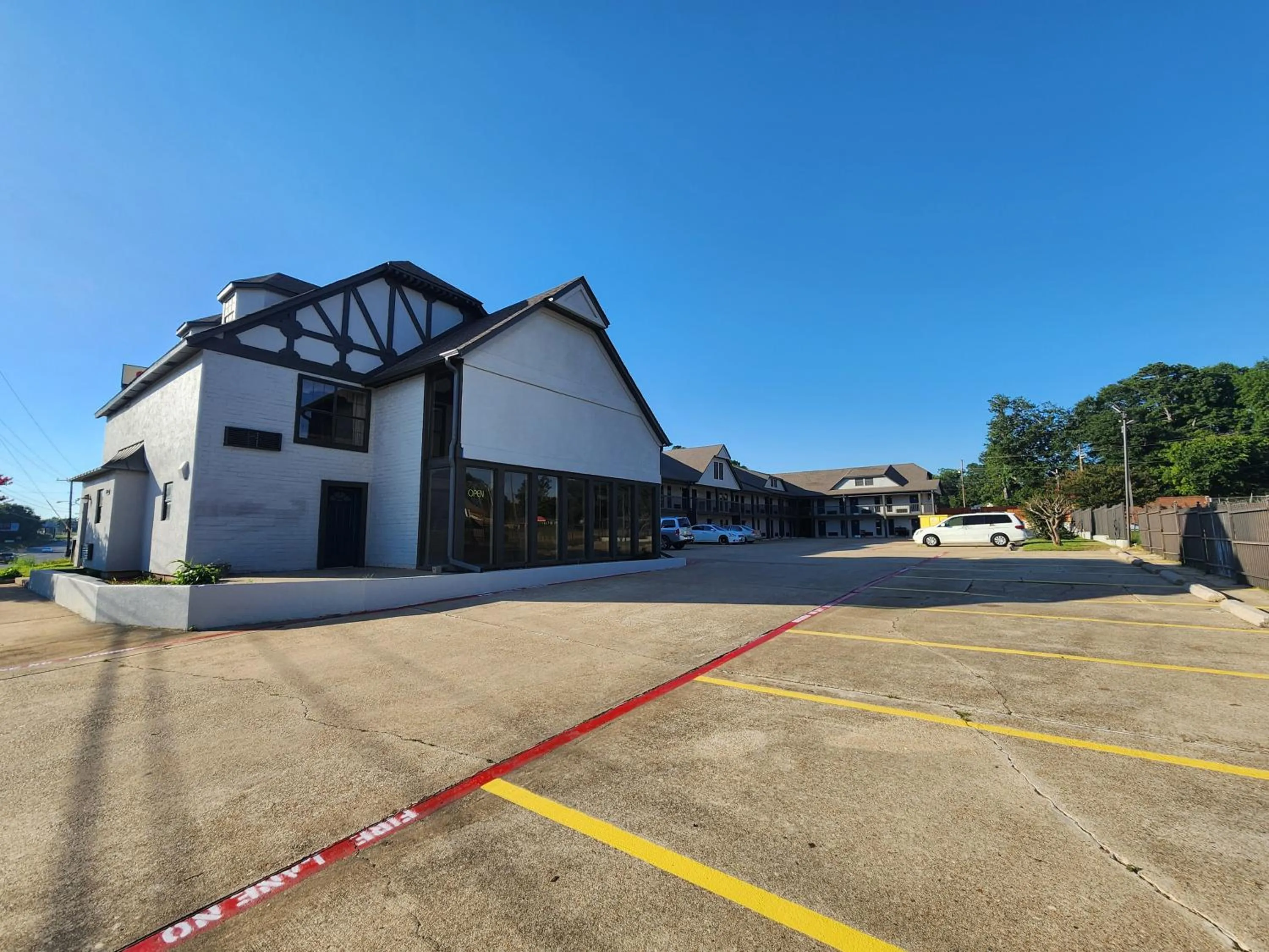 Property building in Americas Best Value Inn Longview