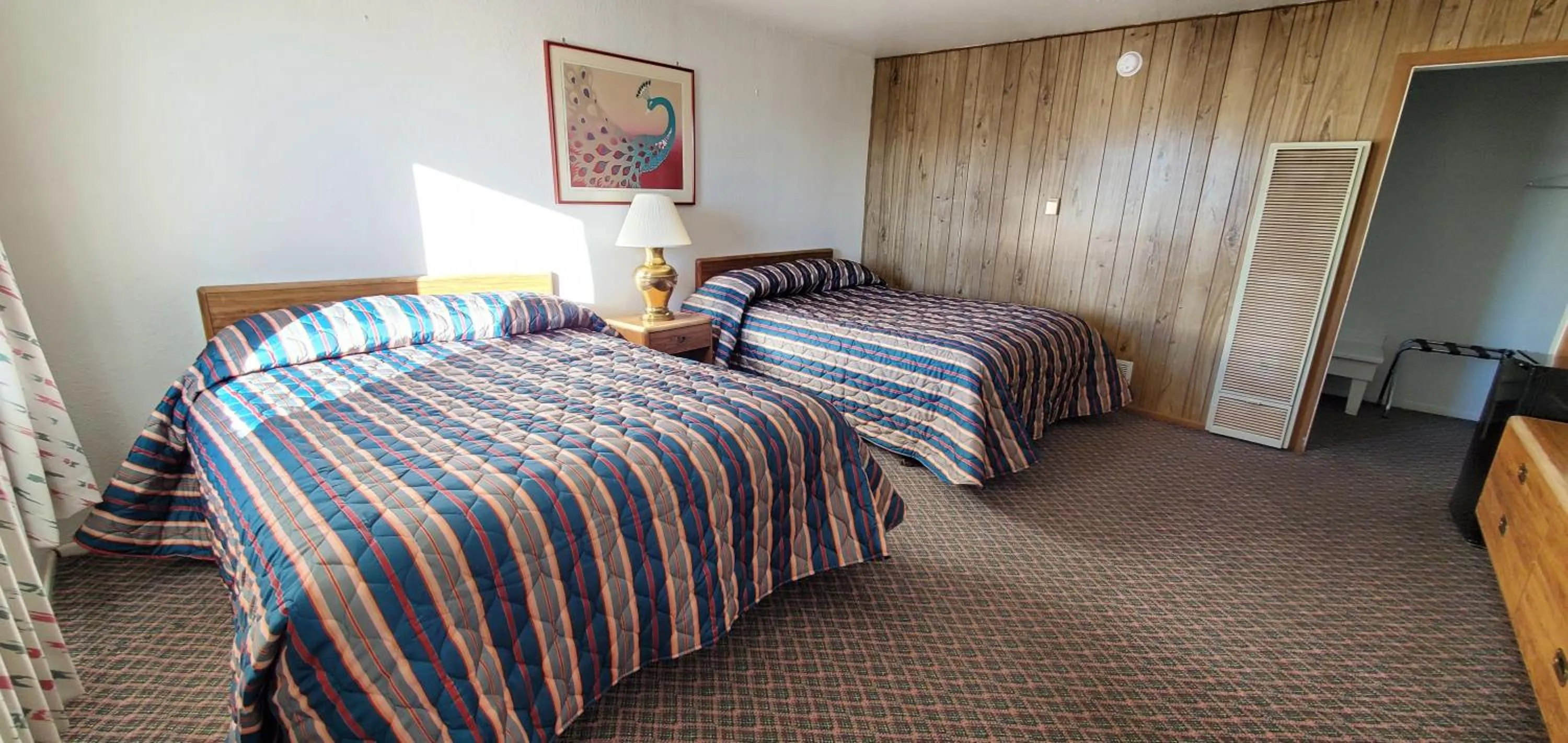 Bed in Budget Inn Motel Gallup