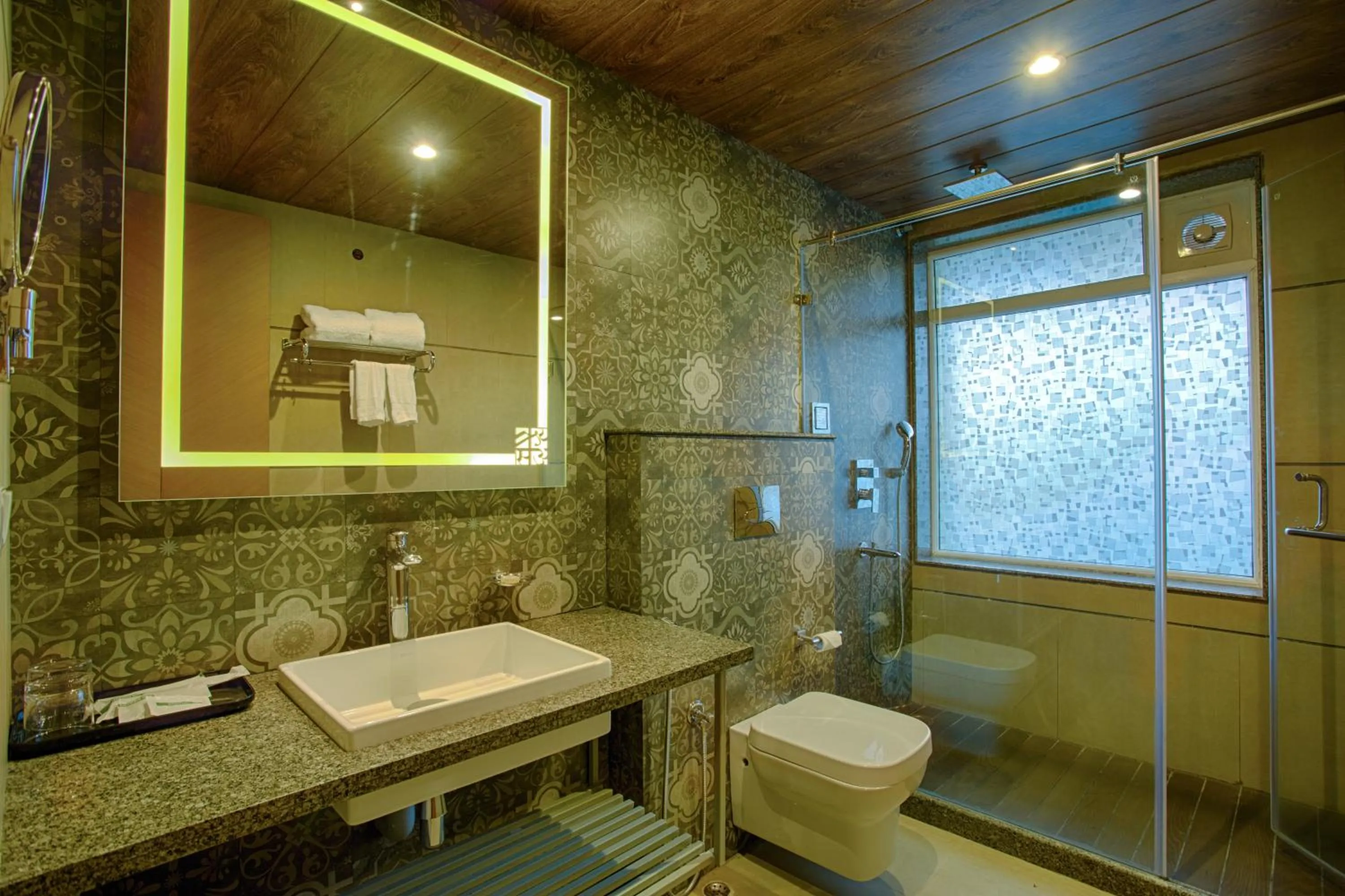 Toilet in Four Vedas Hotel & Resort