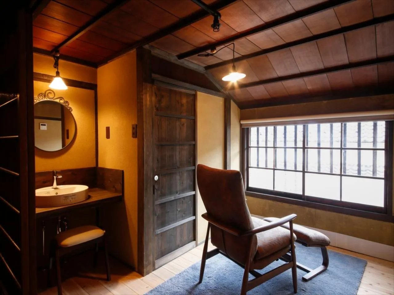 Living room in Yamasaki Ryokan Q Nakamonzenya