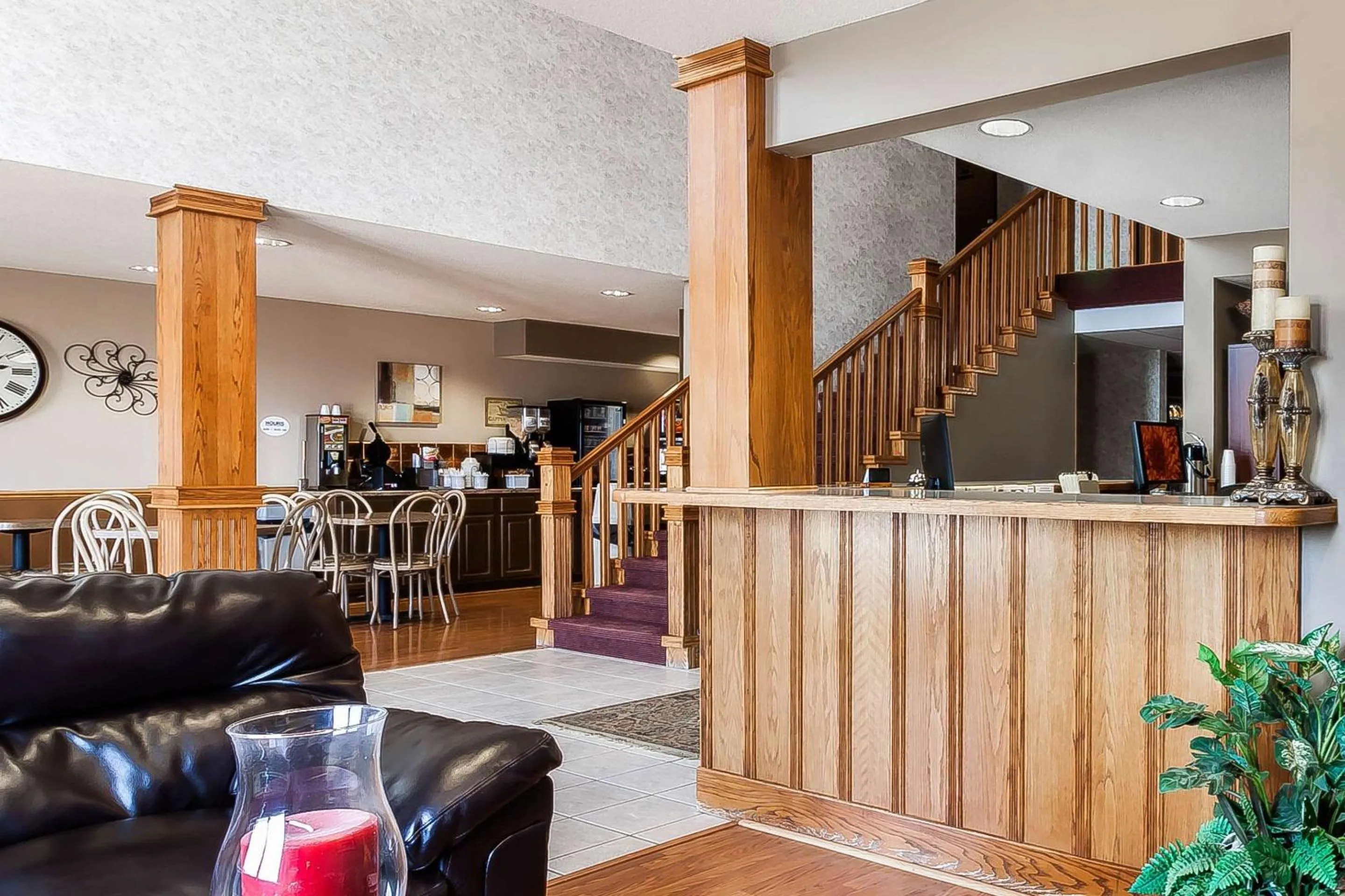 Lobby or reception in Rodeway Inn