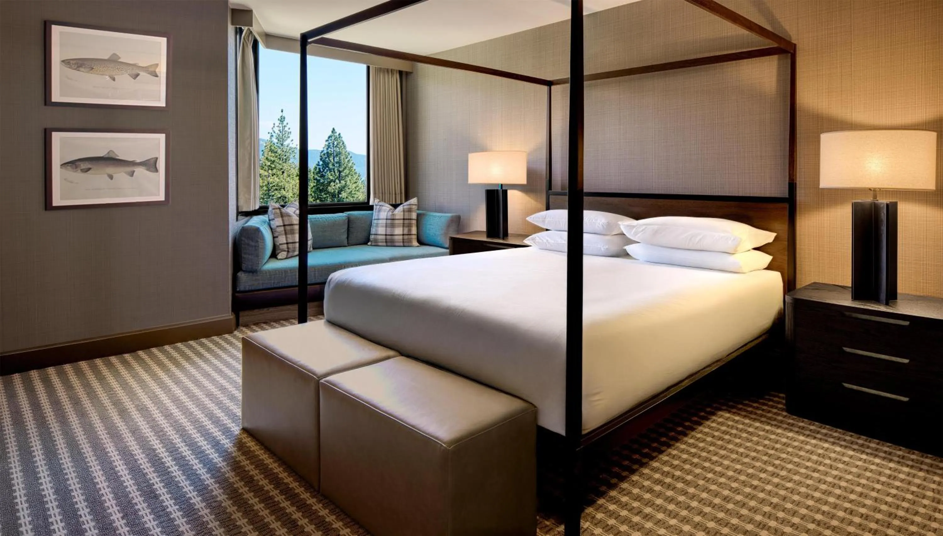Photo of the whole room, Bed in Hyatt Regency Lake Tahoe Resort, Spa & Casino