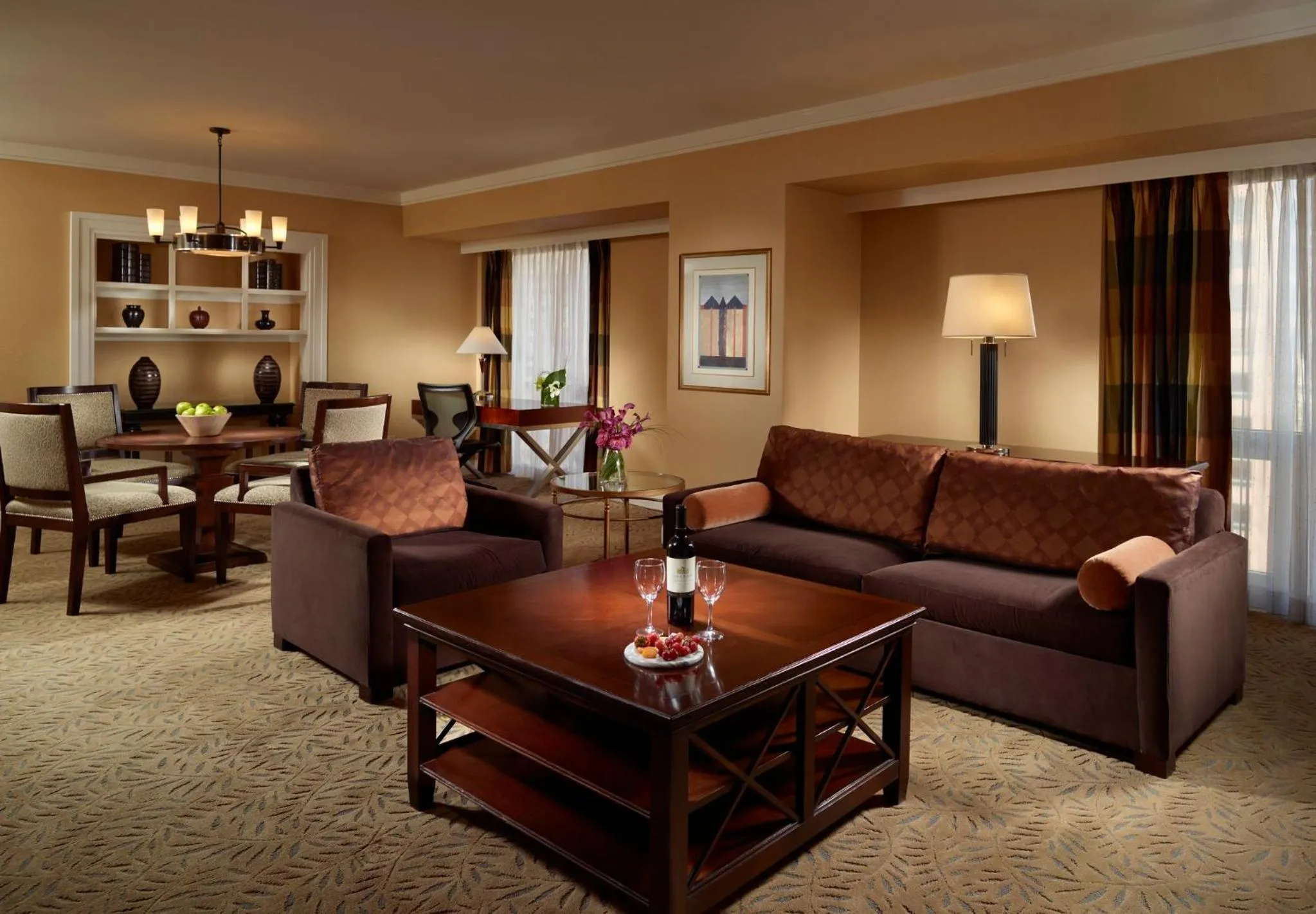 Photo of the whole room in Omni Los Angeles Hotel