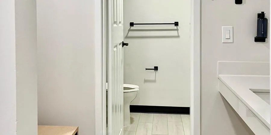 Toilet in Wendover Nugget Hotel & Casino by Red Lion Hotels