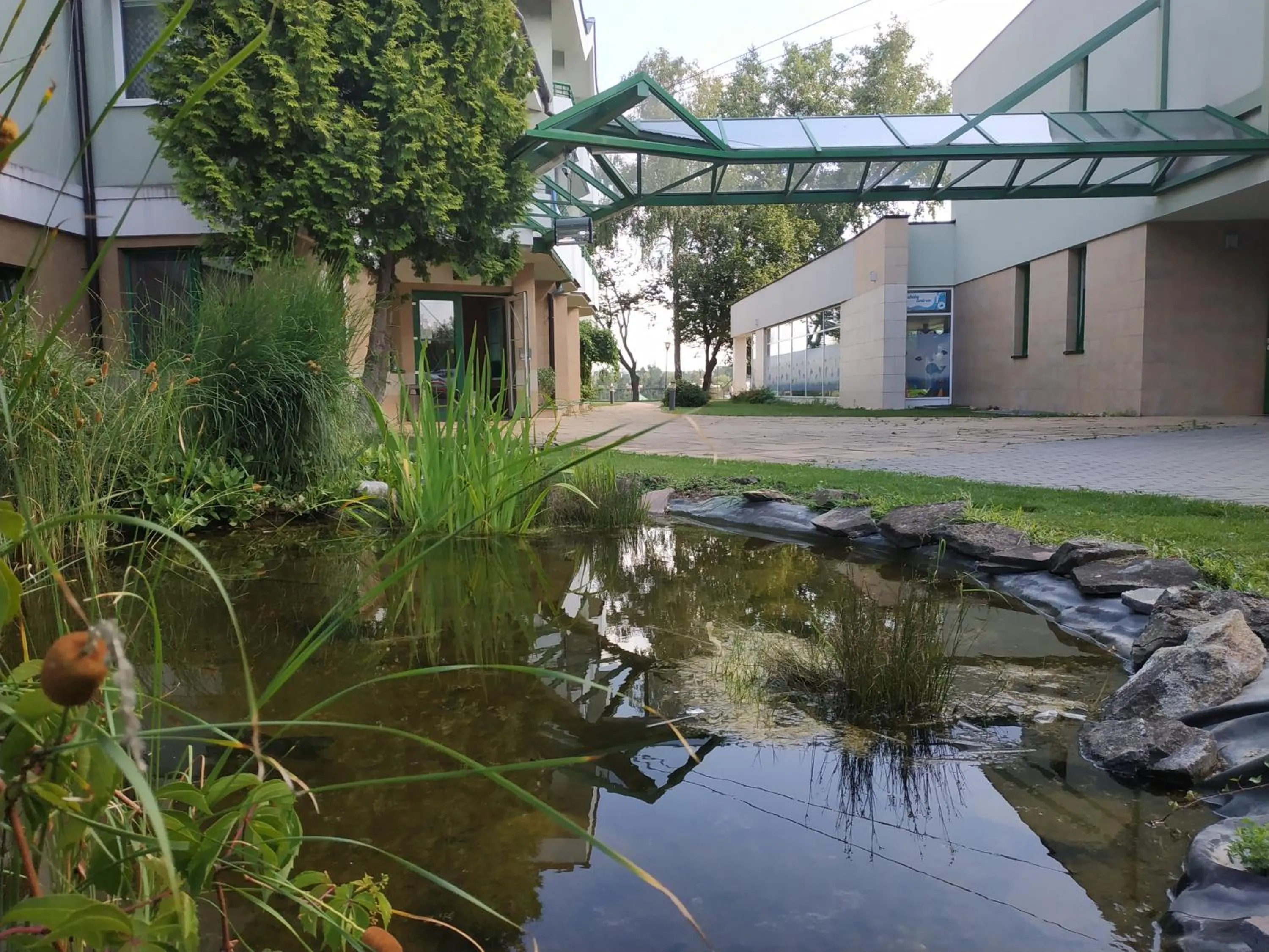 Garden view in Apartmány Puerto