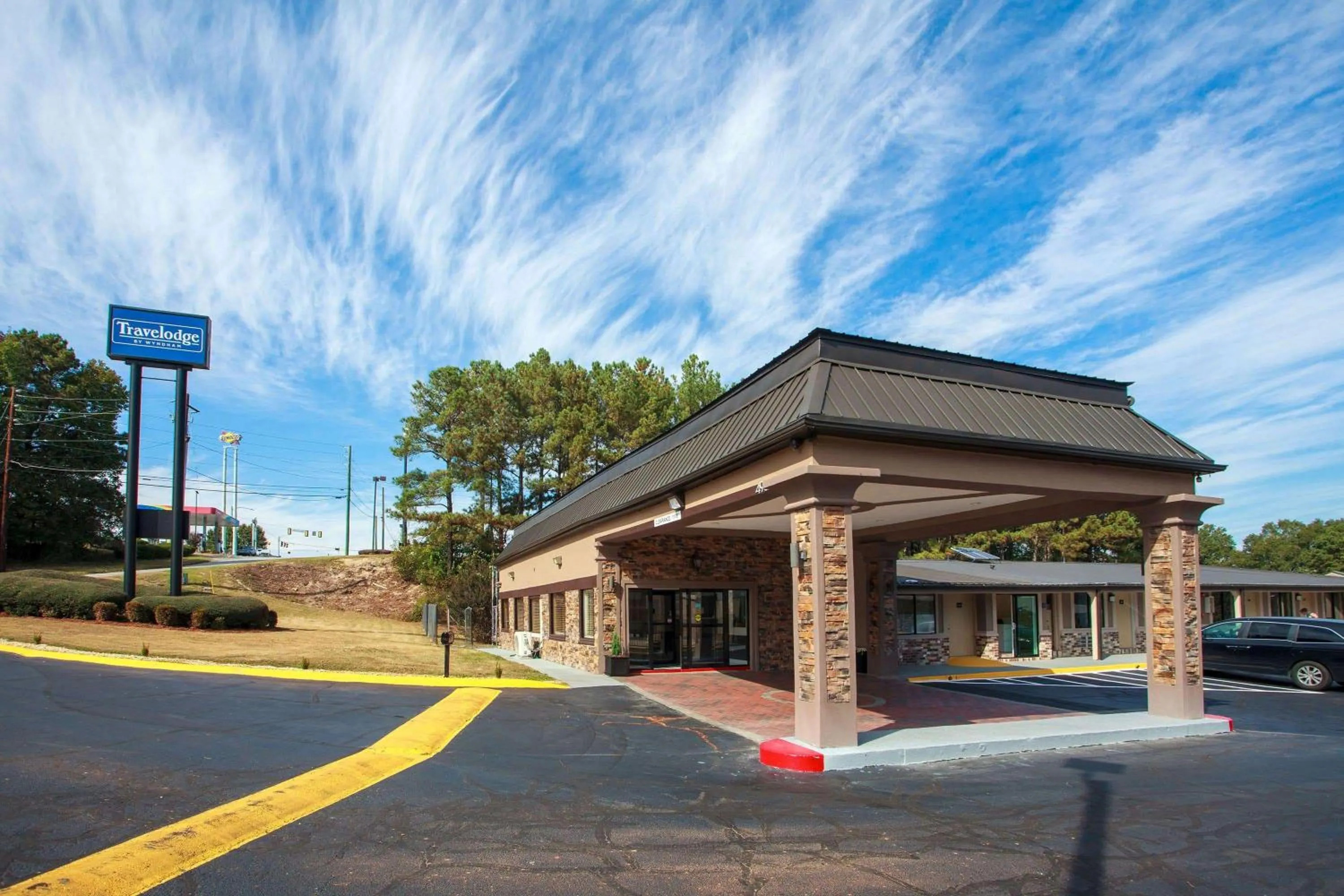 Property building in Travelodge by Wyndham Macon West