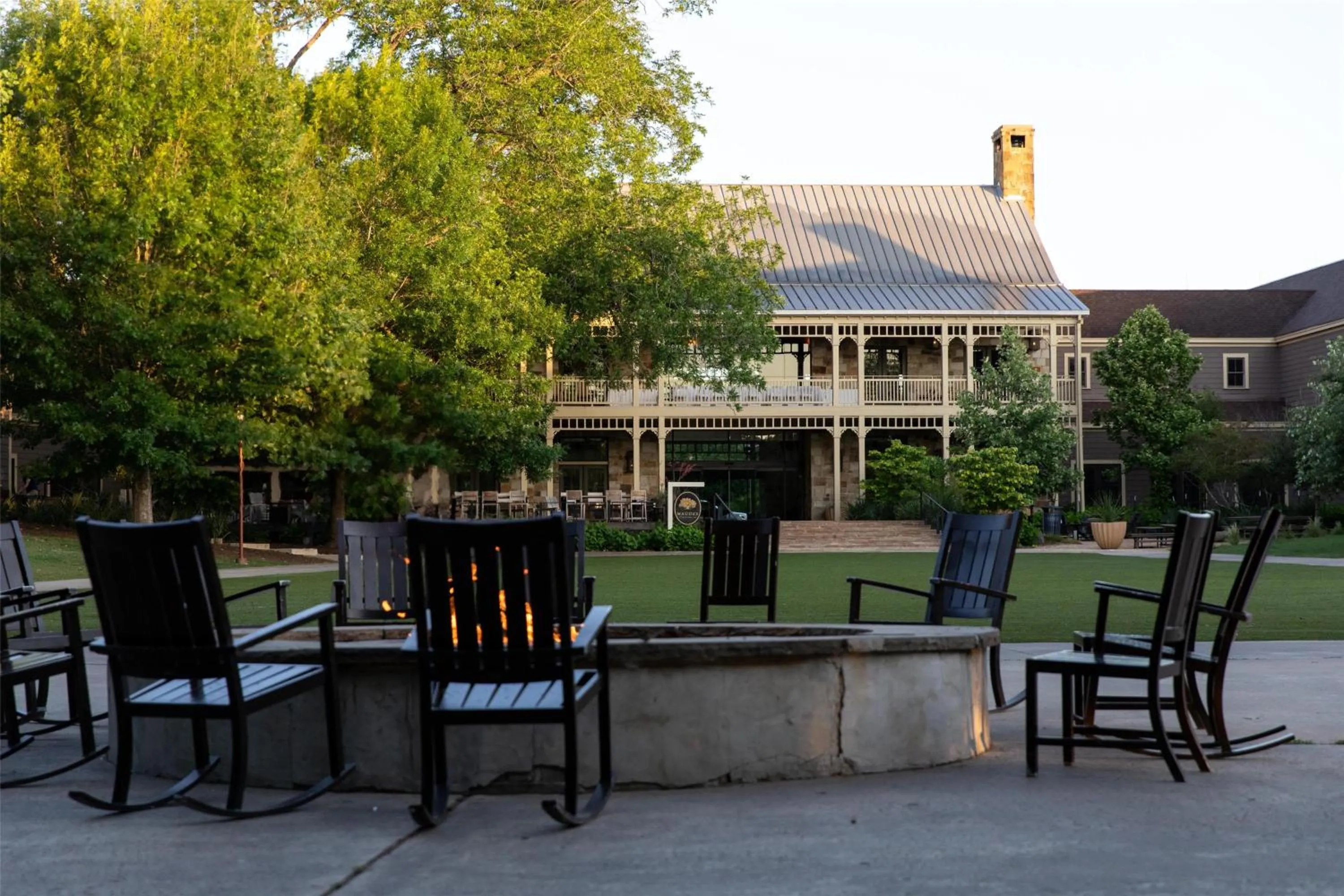 Patio in Hyatt Regency Lost Pines Resort and Spa