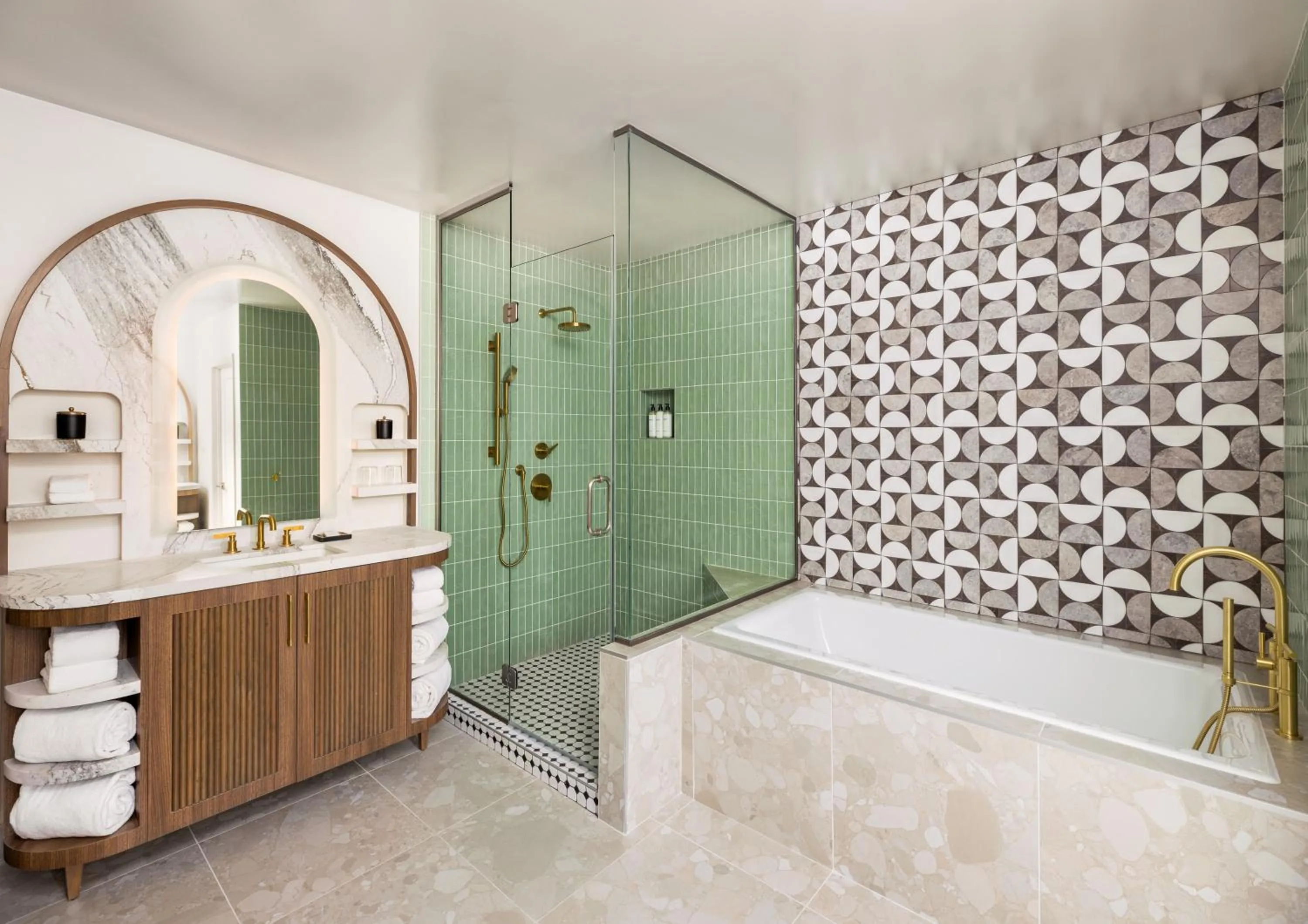 Shower in Grand Hyatt Scottsdale Resort