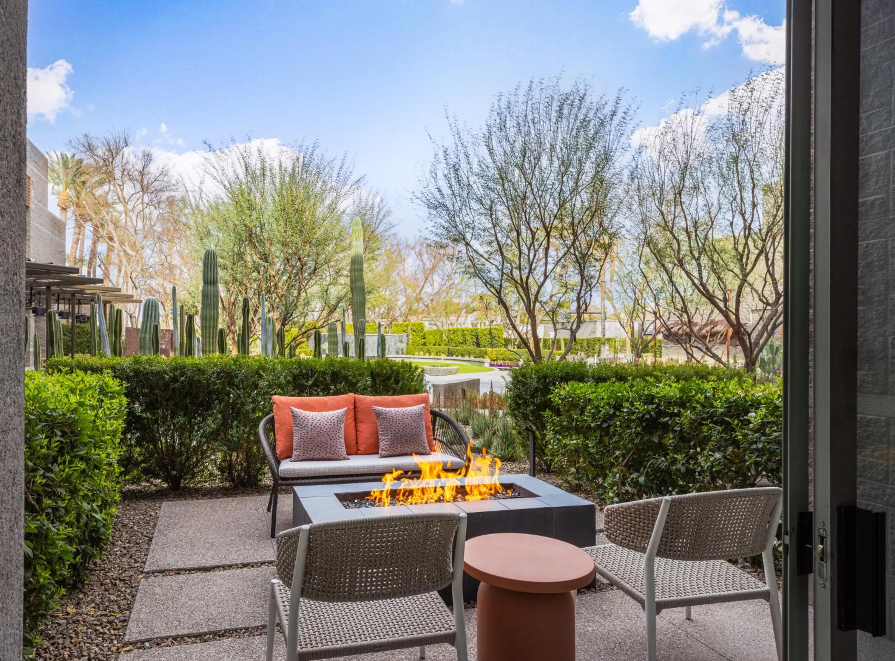 Patio in Grand Hyatt Scottsdale Resort