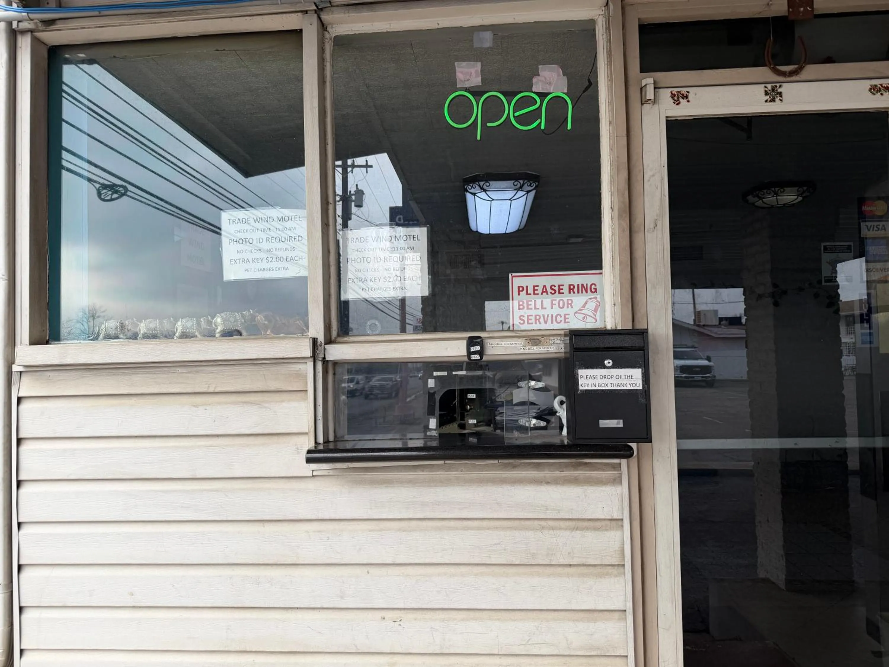 Lobby or reception in Trade Wind Motel Jacksonville TX US 69