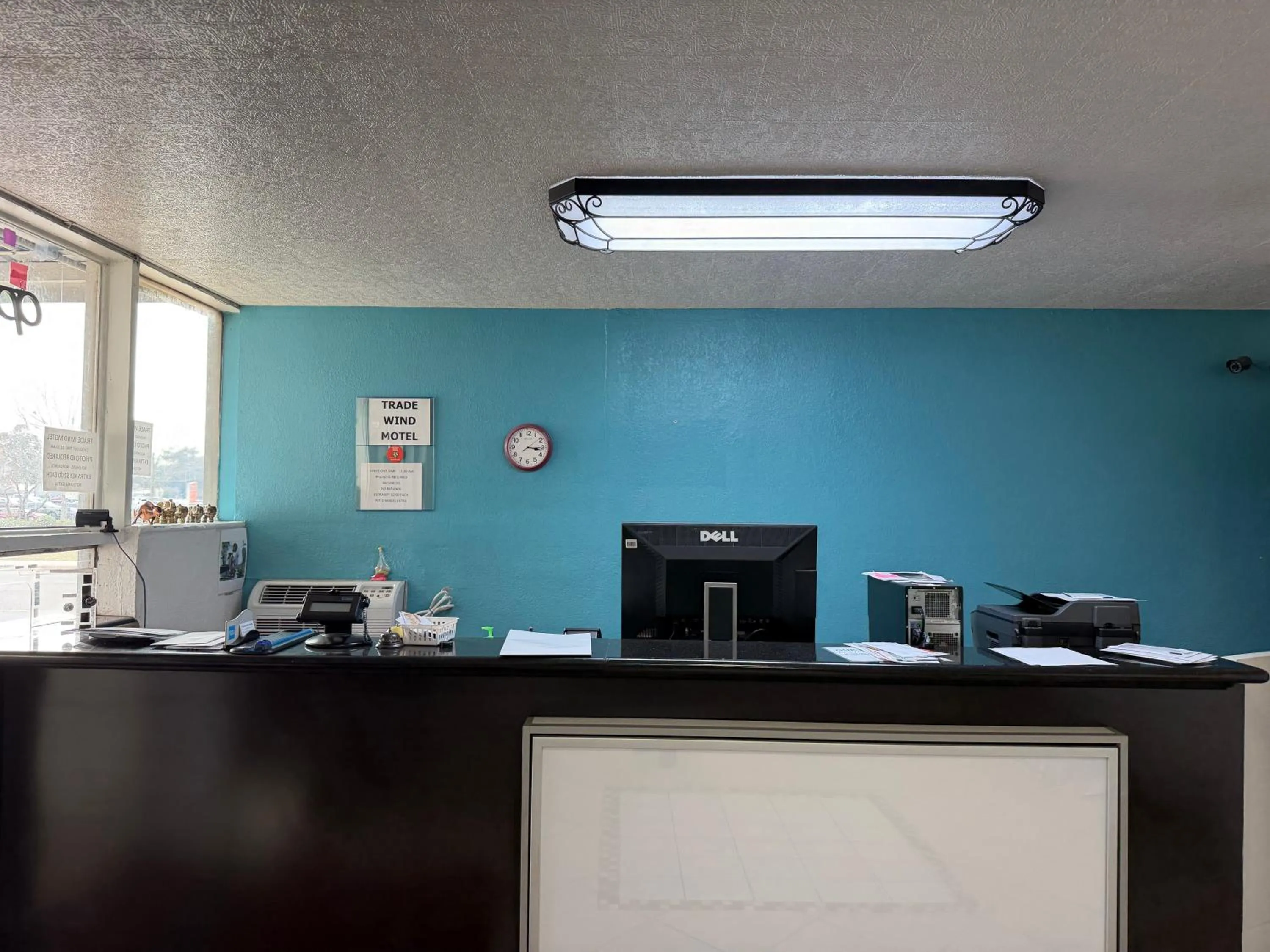 Lobby or reception in Trade Wind Motel Jacksonville TX US 69