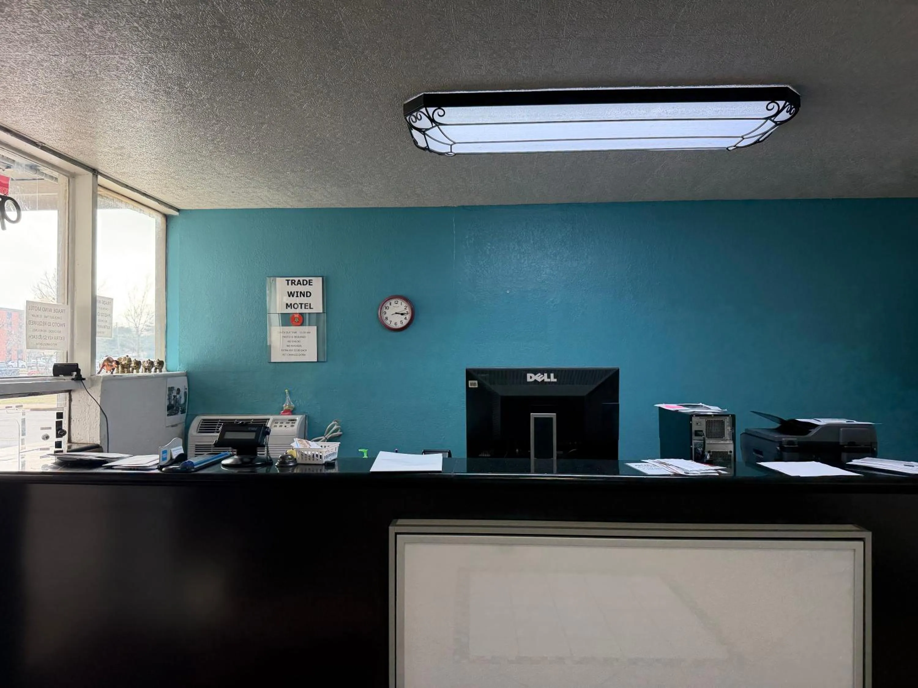 Lobby or reception in Trade Wind Motel Jacksonville TX US 69