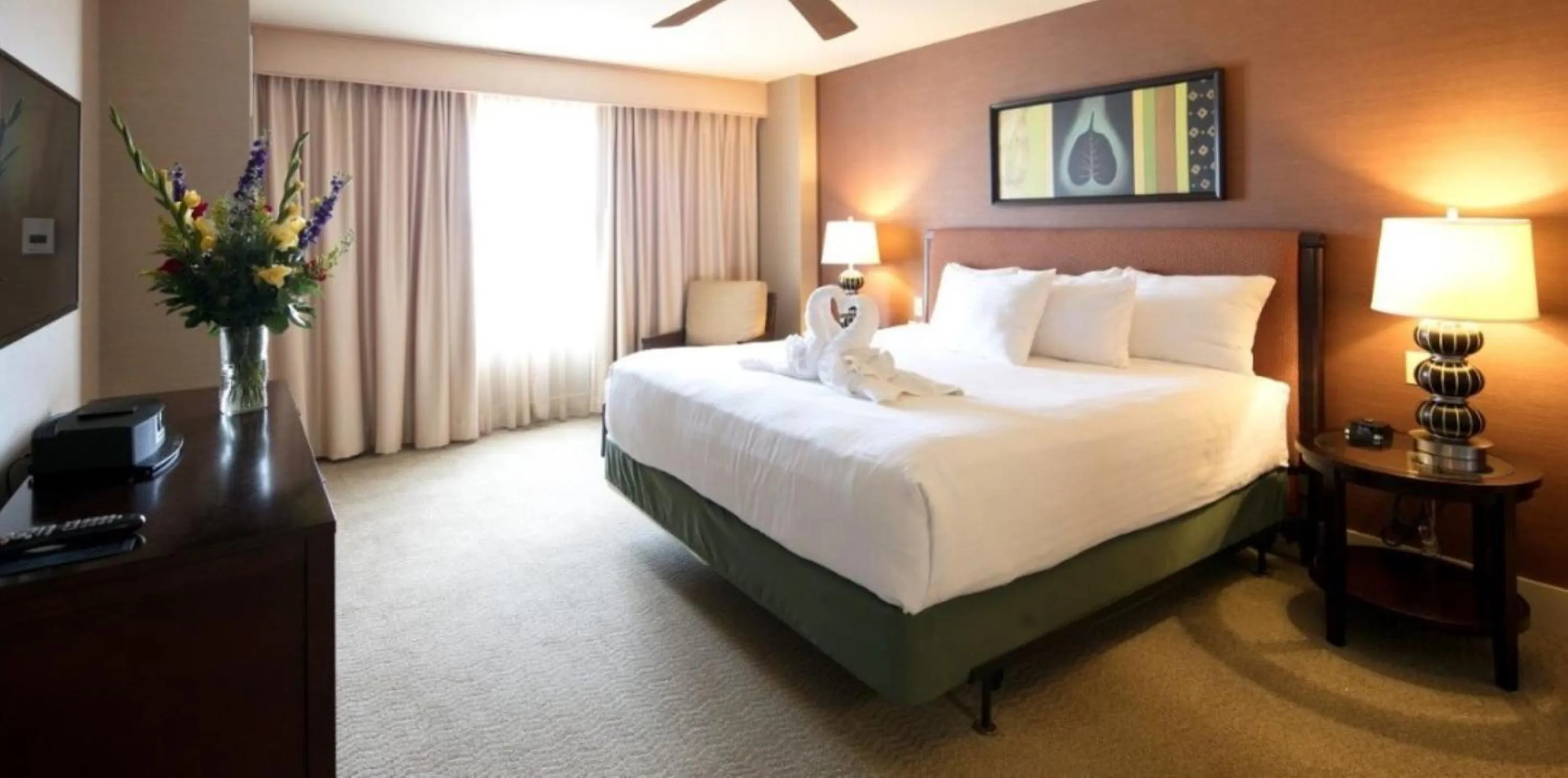 Bed in Isle Casino Hotel Bettendorf