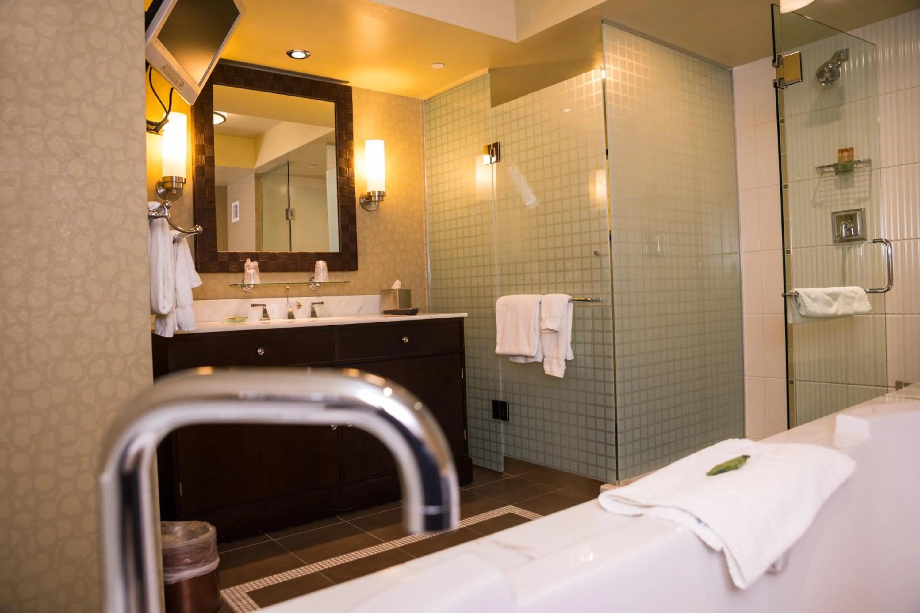 Bathroom in Isle Casino Hotel Bettendorf