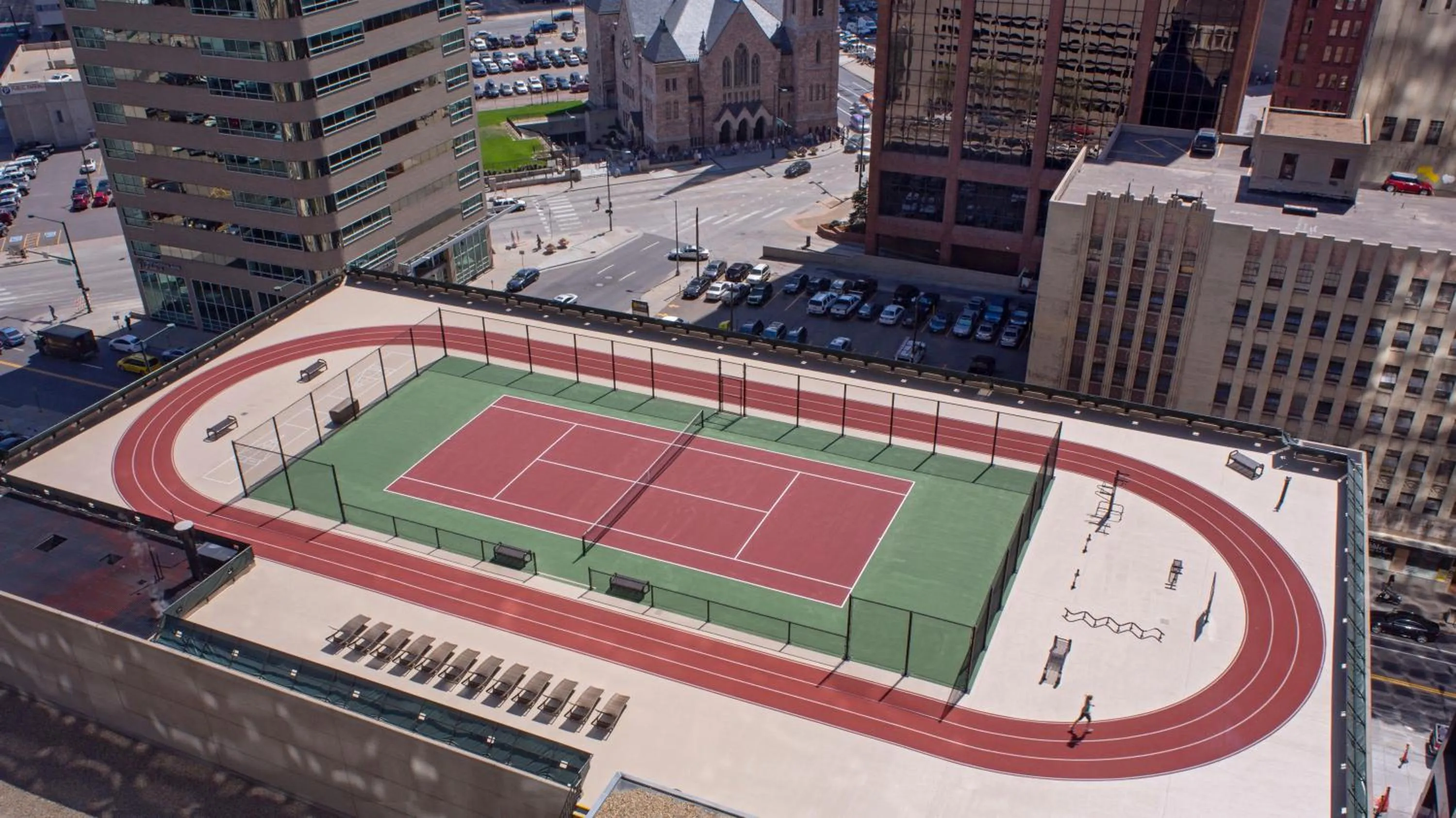 Fitness centre/facilities in Grand Hyatt Denver