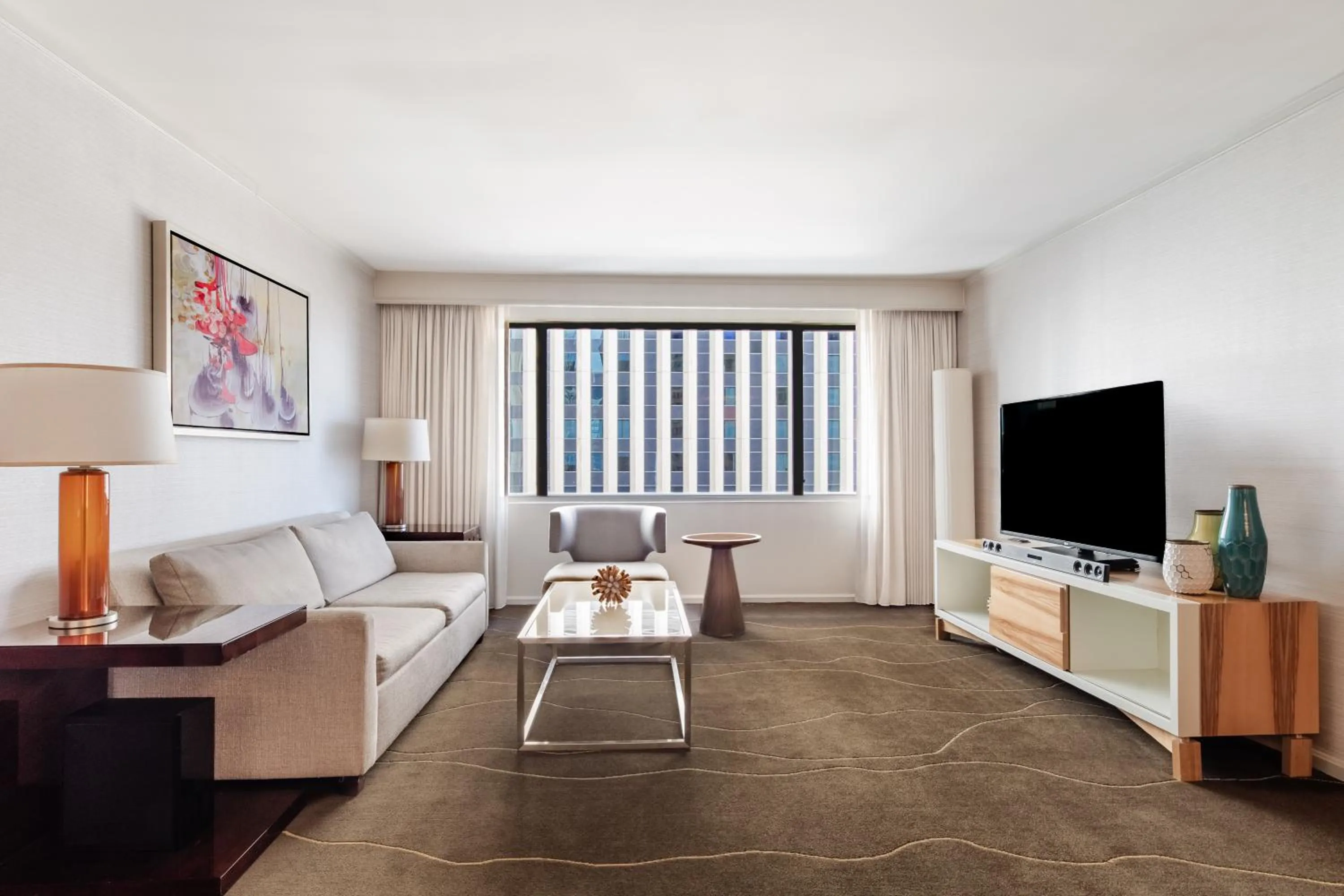 Living room in Grand Hyatt Denver