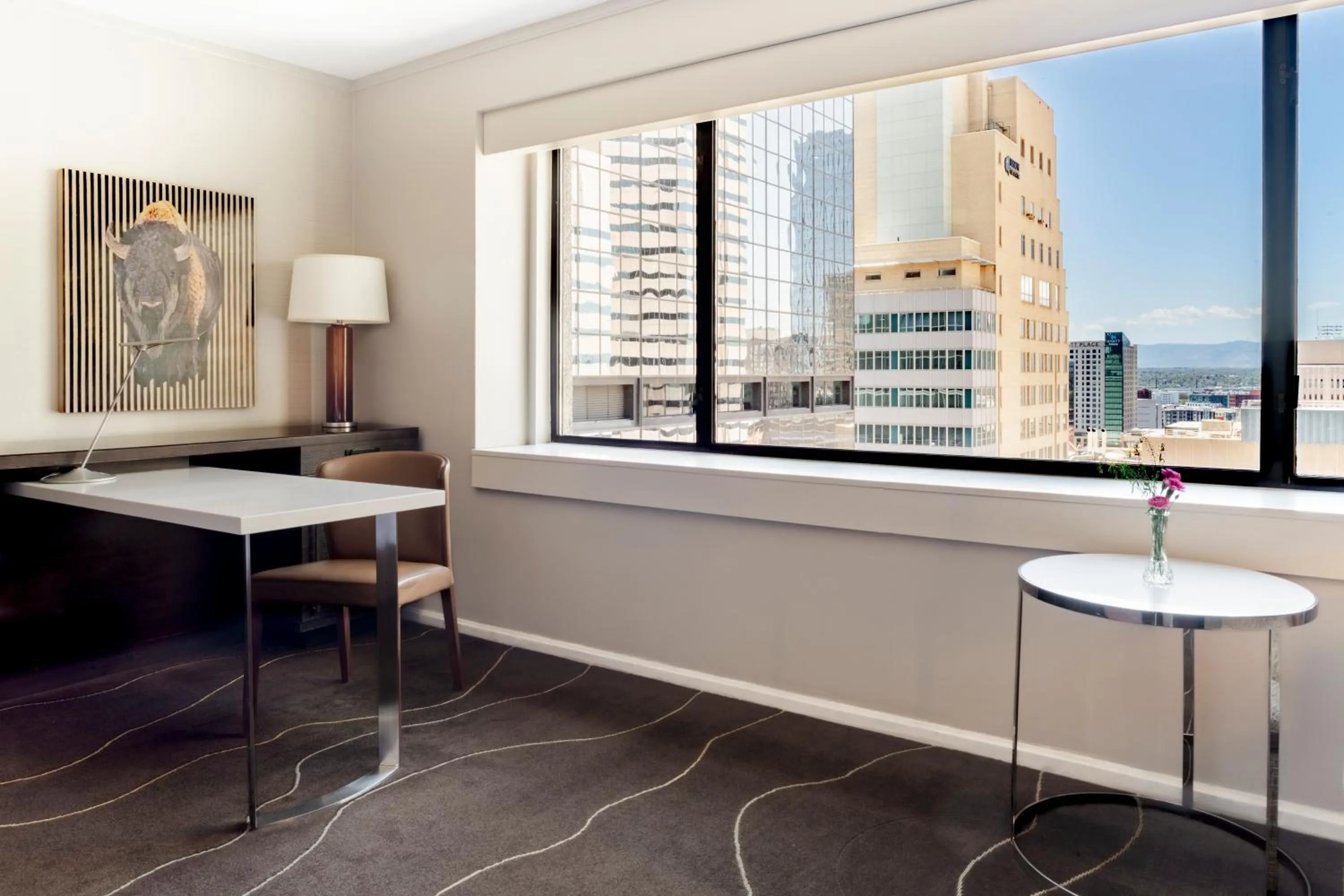 Mountain view in Grand Hyatt Denver