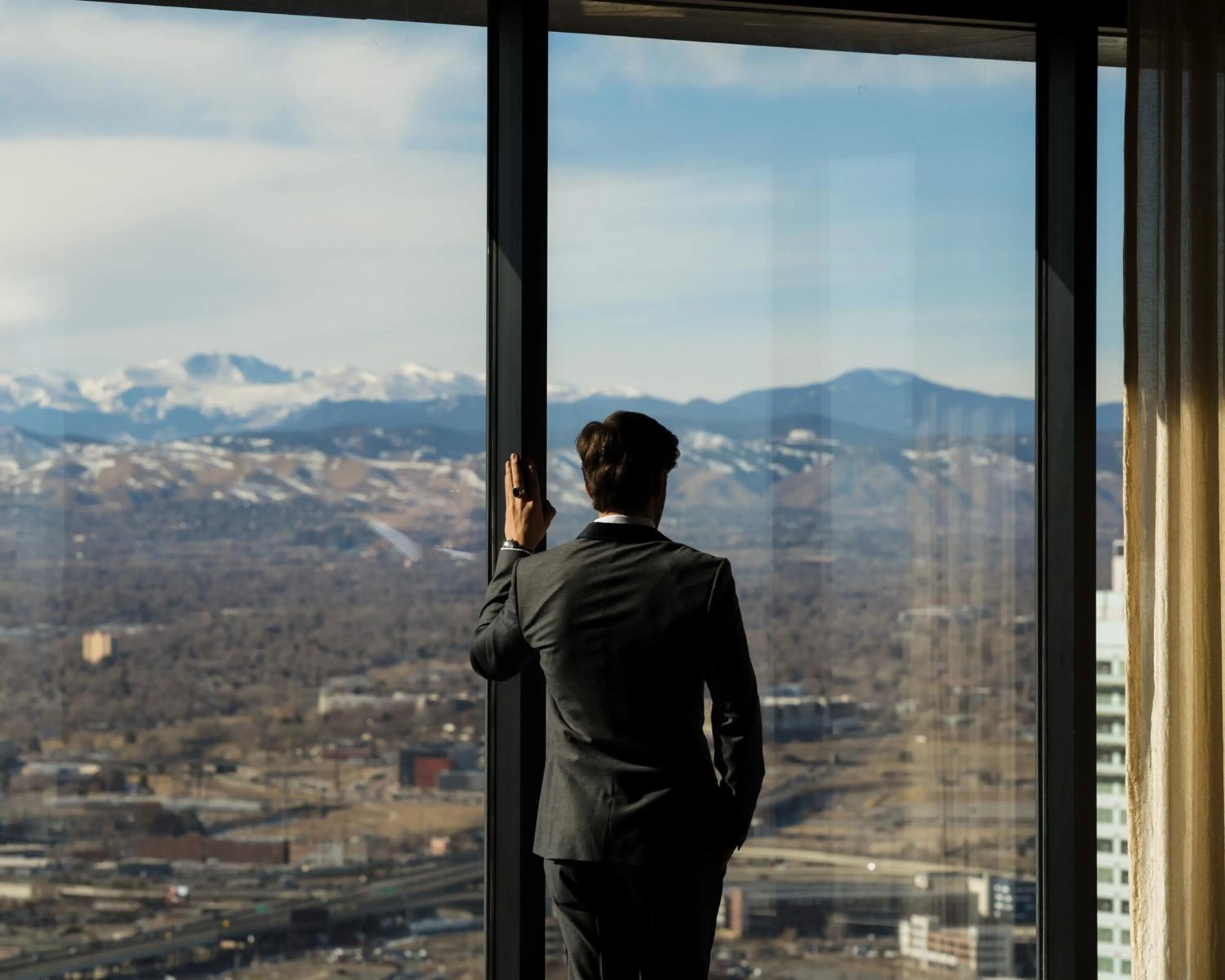 Mountain view in Grand Hyatt Denver