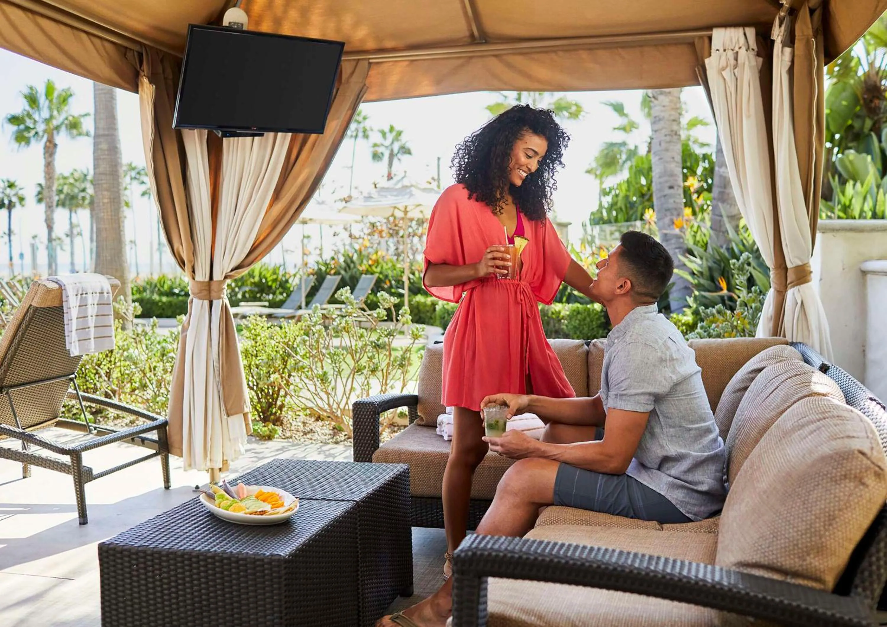 Swimming pool in Hyatt Regency Huntington Beach Resort and Spa