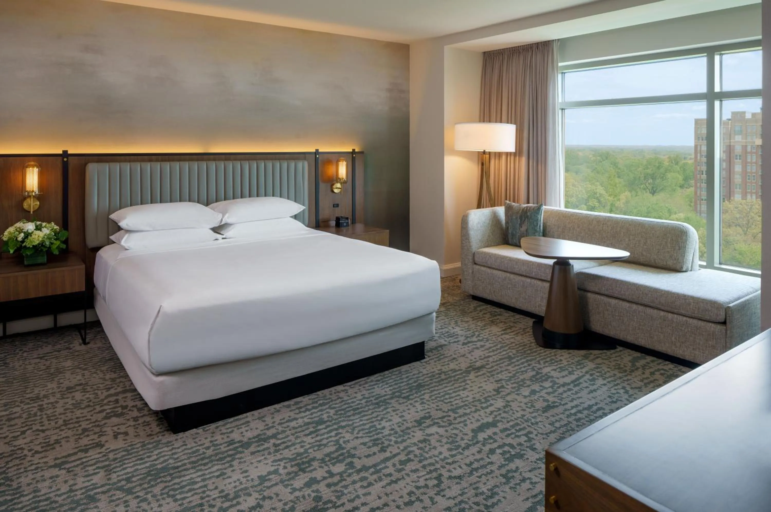 Bed in Hyatt Regency Reston