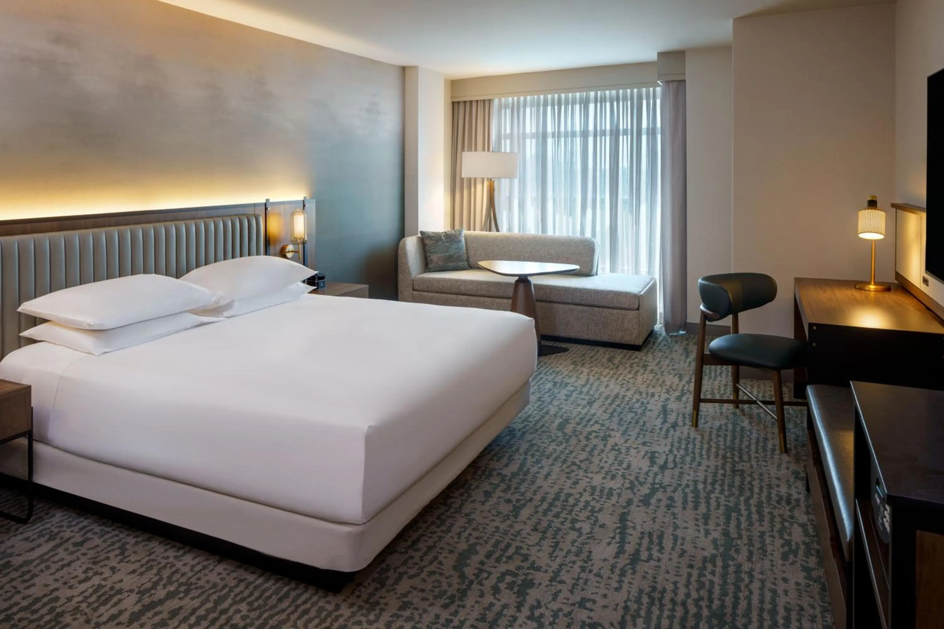 Bed in Hyatt Regency Reston