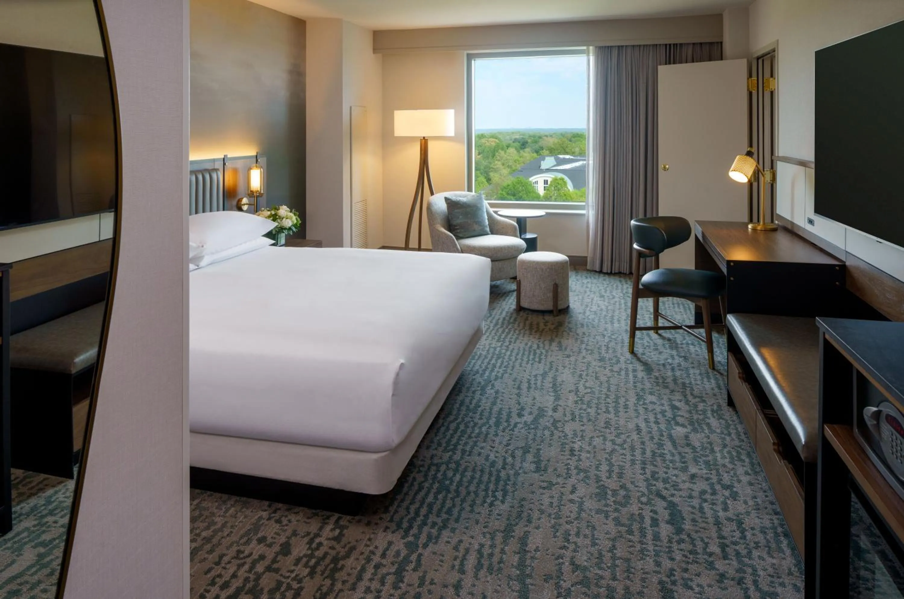 Bed in Hyatt Regency Reston