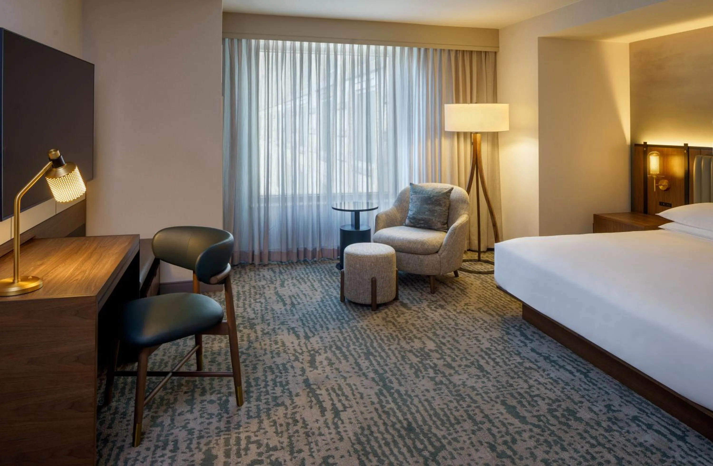 Bed in Hyatt Regency Reston