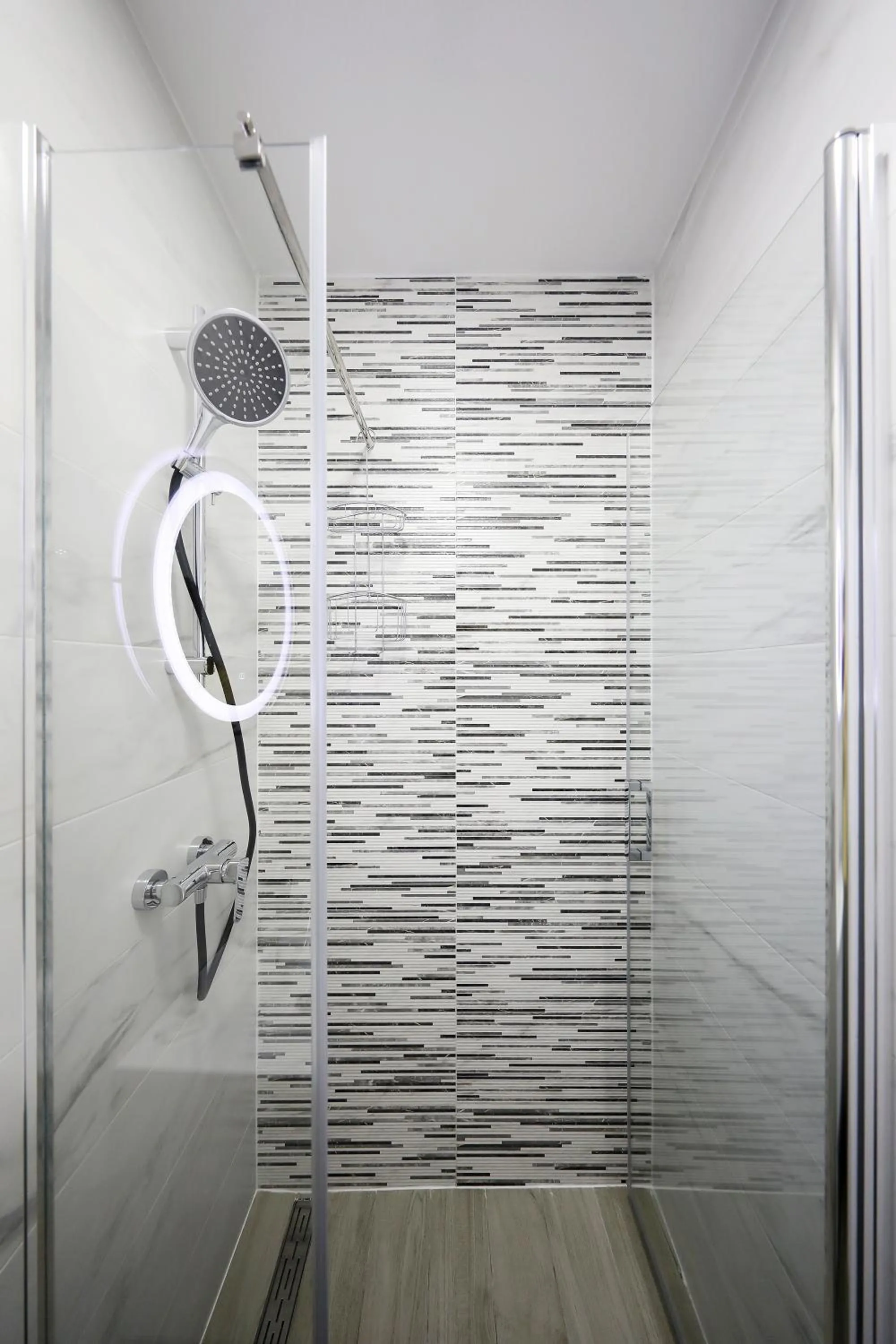 Shower in Pyrotima Apartments