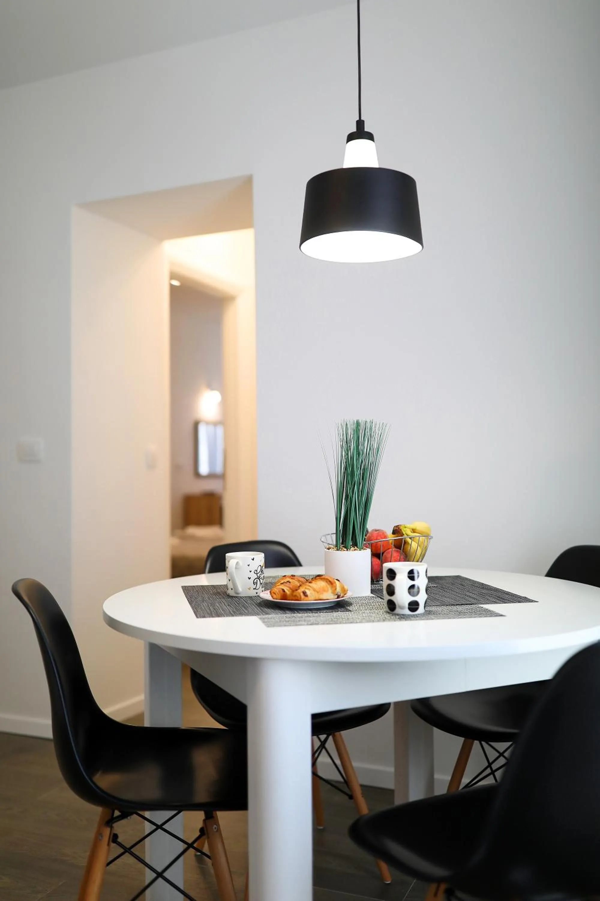 Living room in Pyrotima Apartments