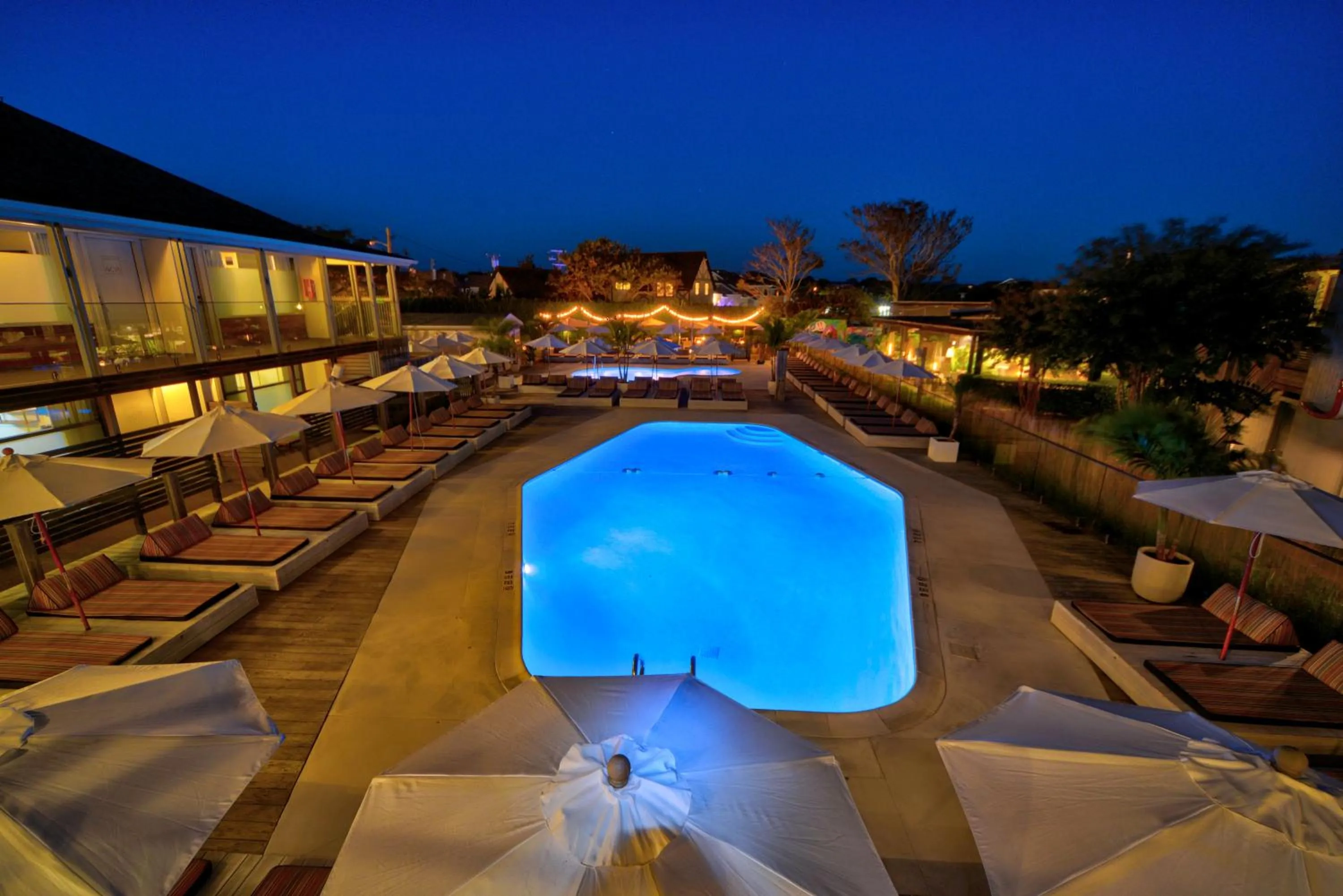 Night in The Montauk Beach House