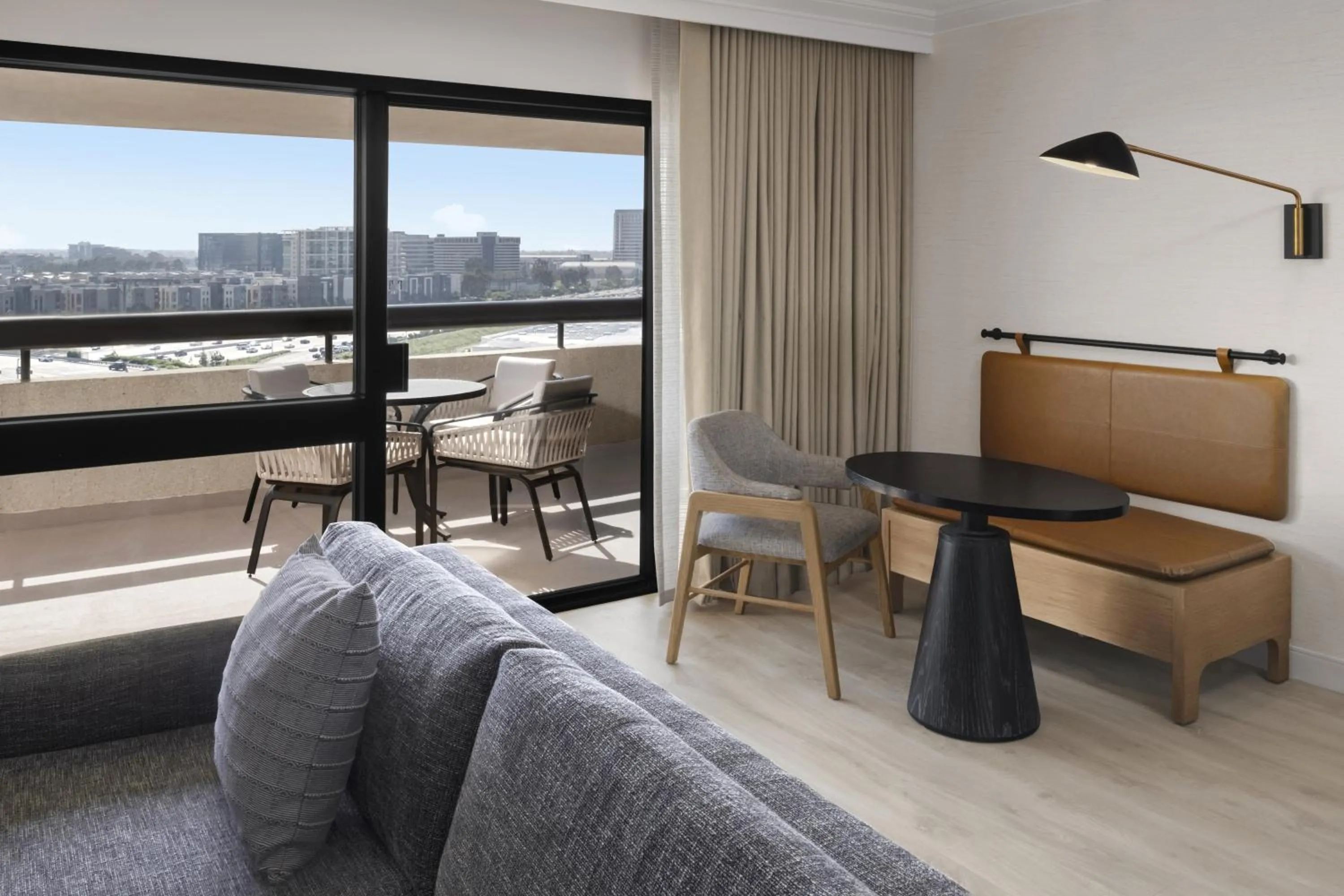 Seating area in Hyatt Regency Irvine