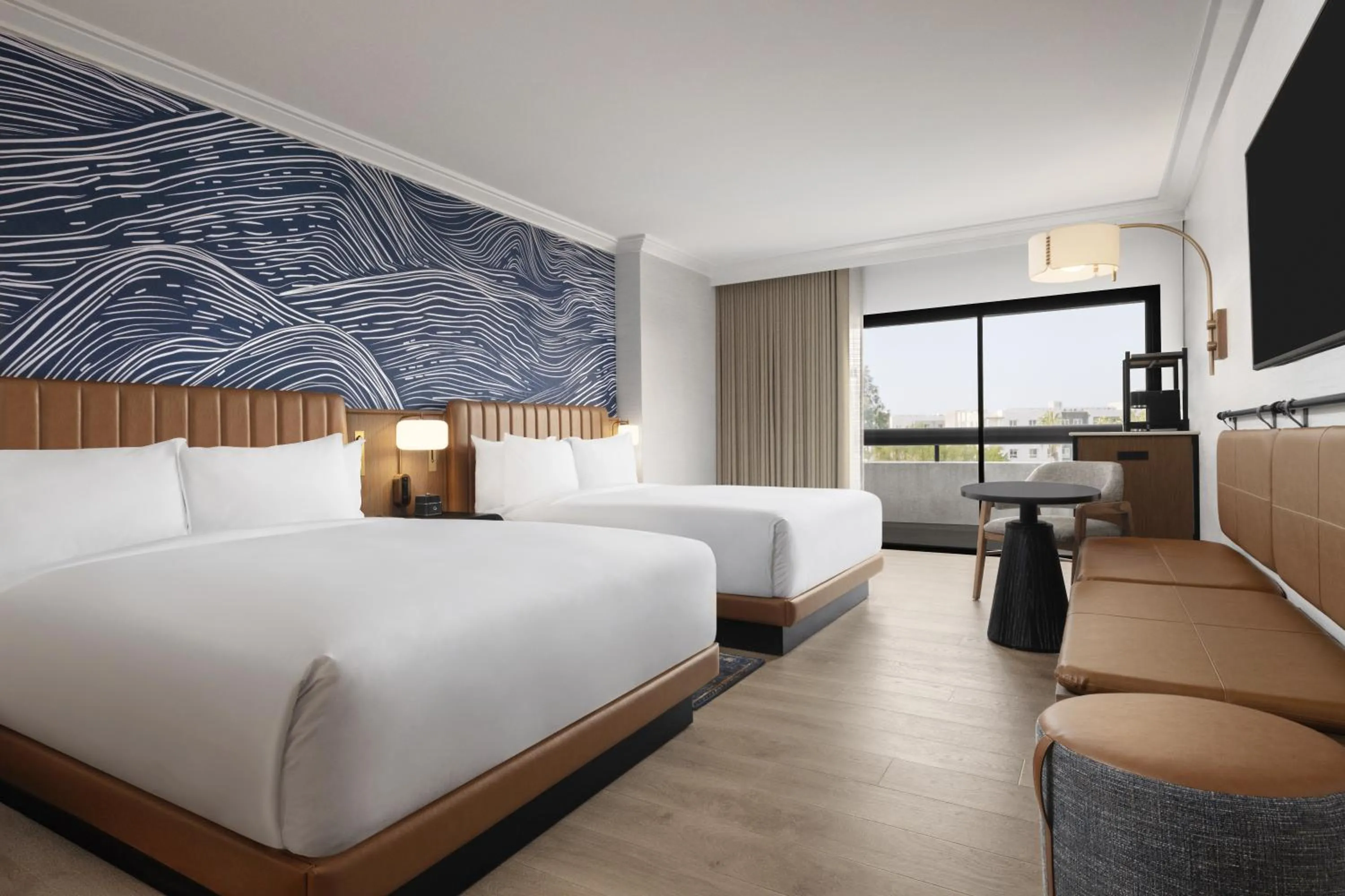 Bed in Hyatt Regency Irvine