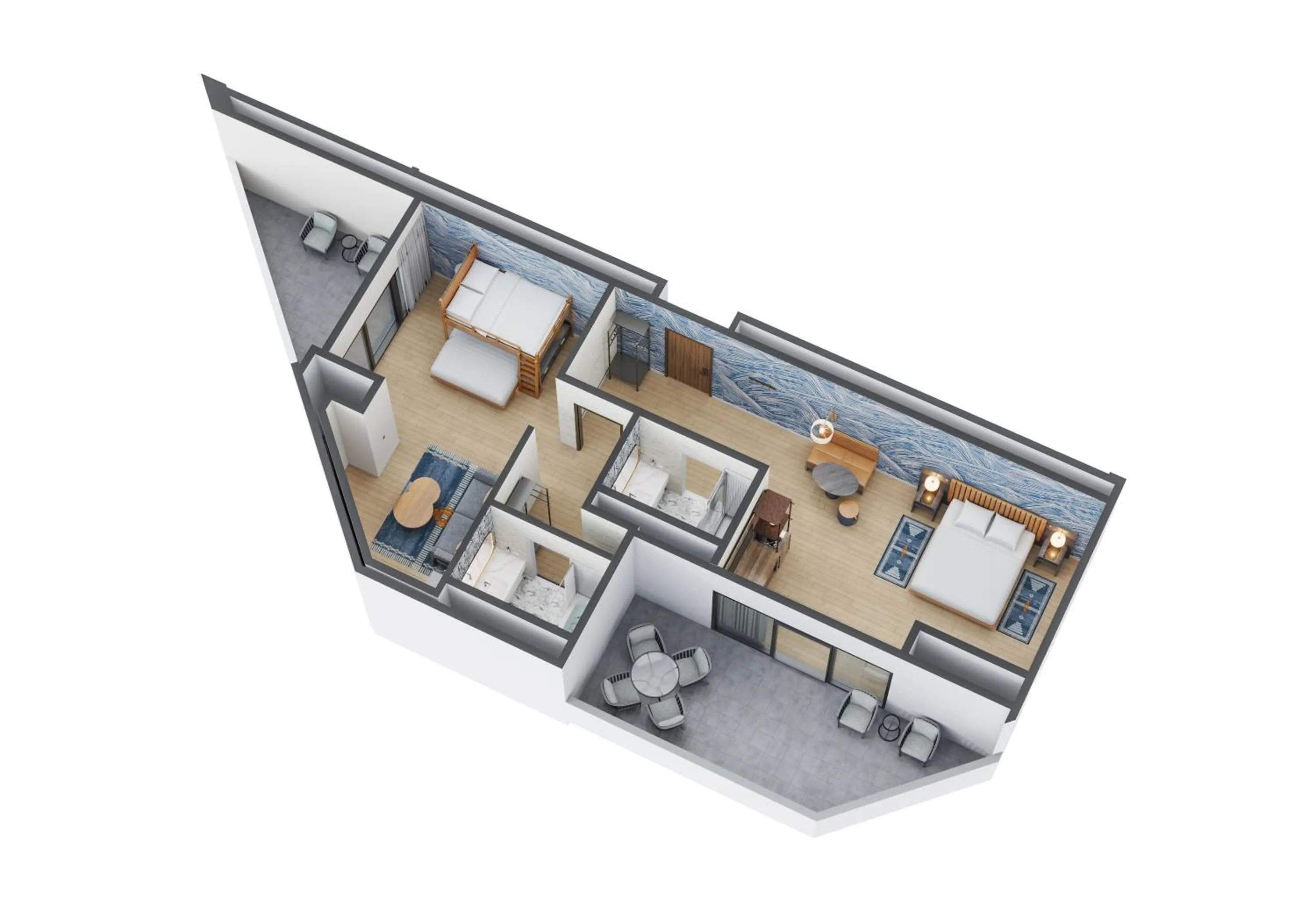 Floor plan in Hyatt Regency Irvine
