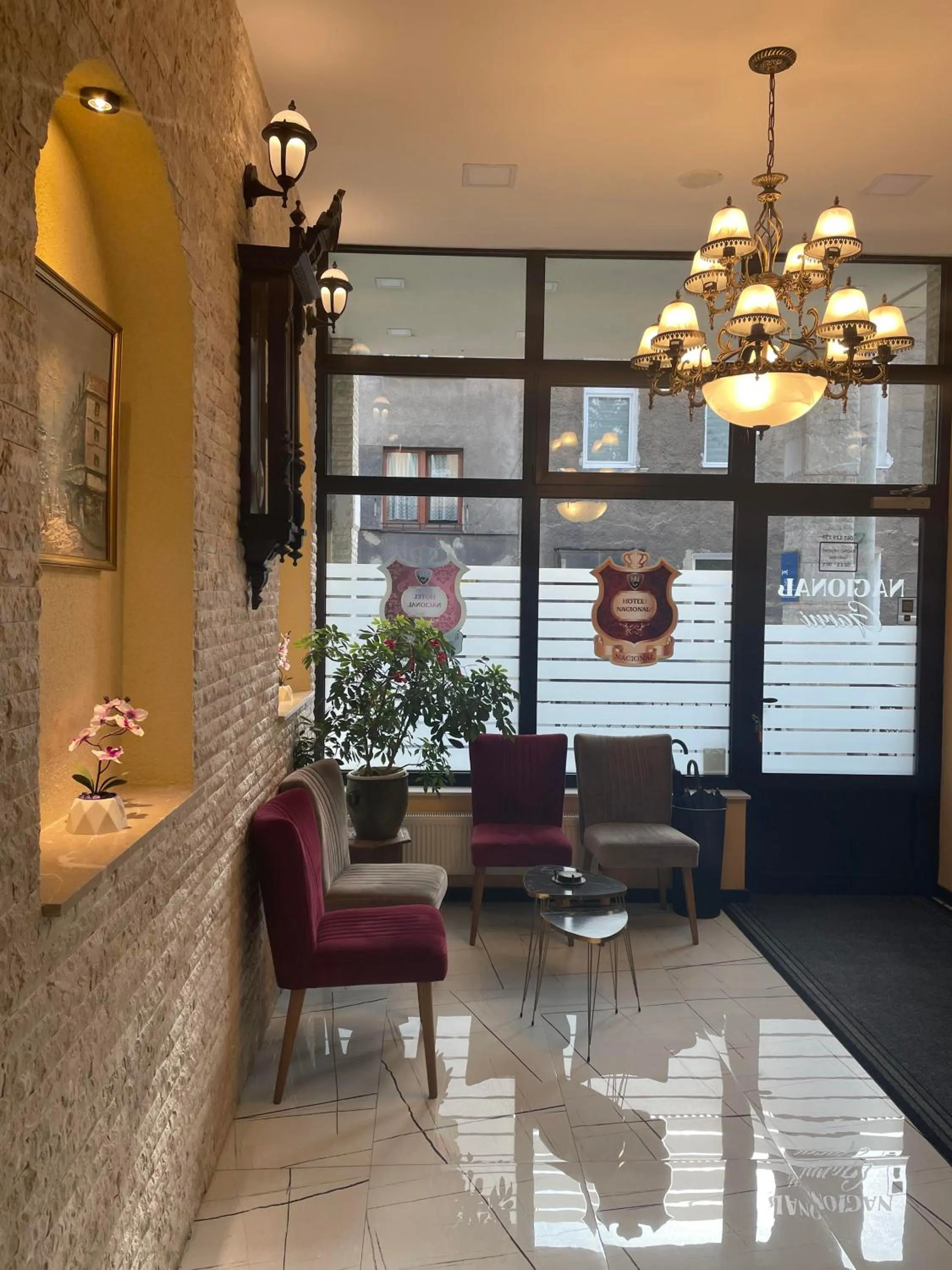 Lobby or reception in Hotel Nacional Free Parking