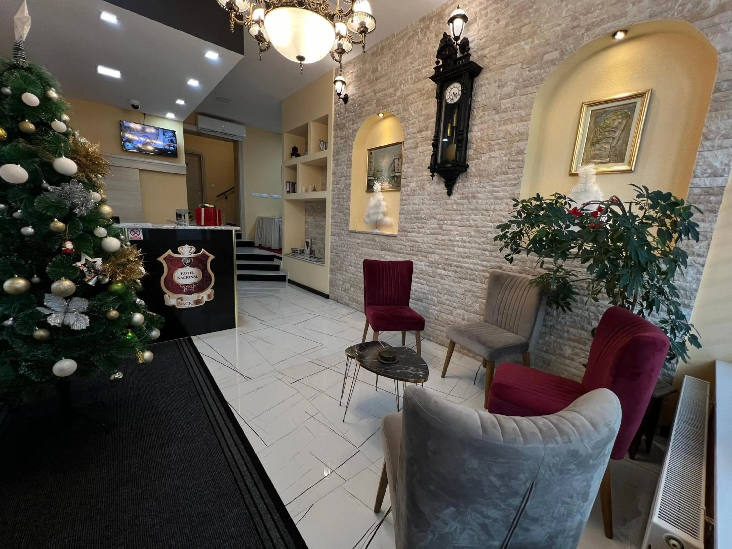 Lobby or reception in Hotel Nacional Free Parking